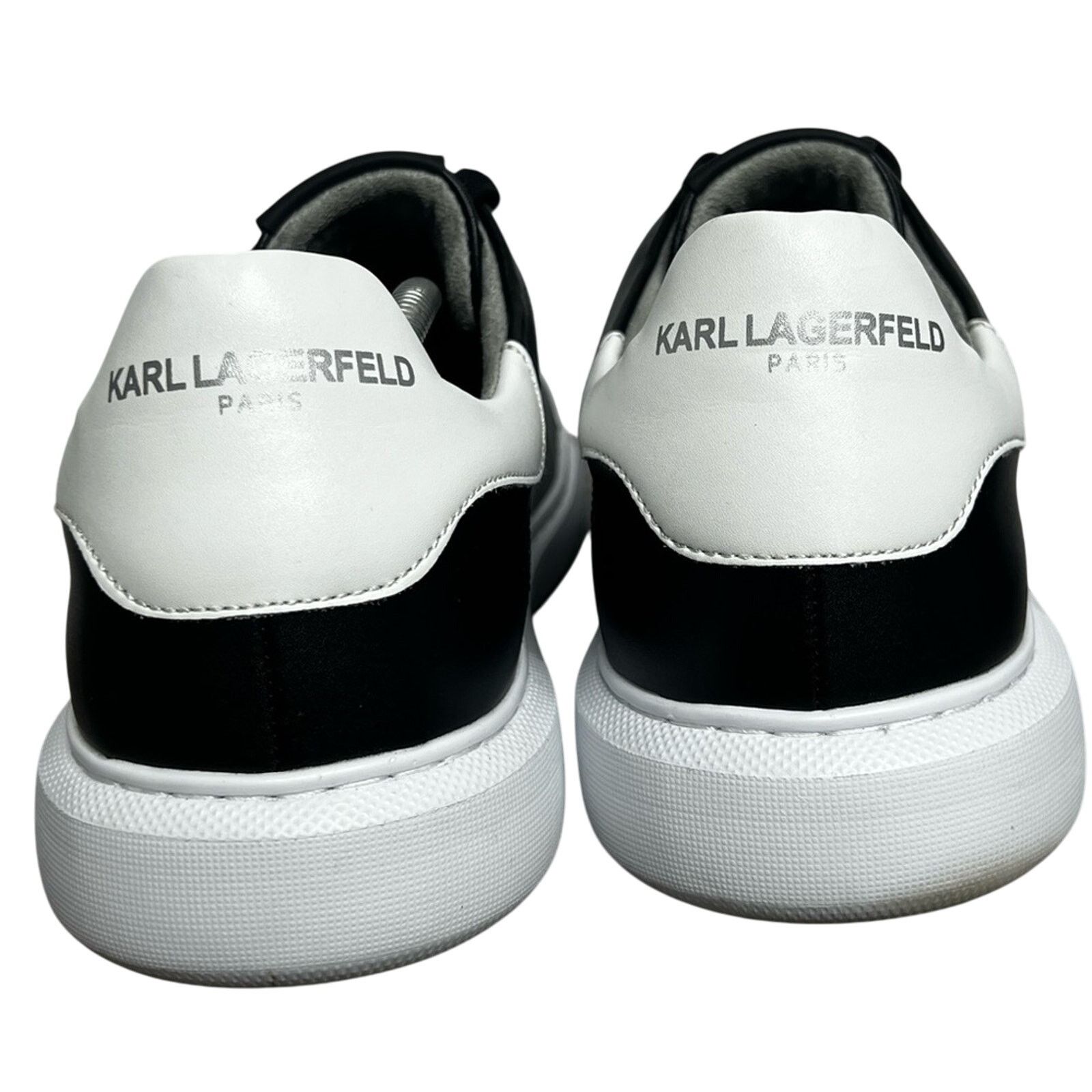Karl Lagerfeld Karl Lagerfeld Kapri Lo Mono Mid Low Cut Mens Sneakers RARE Size US 11.5 / EU 44-45 - 6 Thumbnail