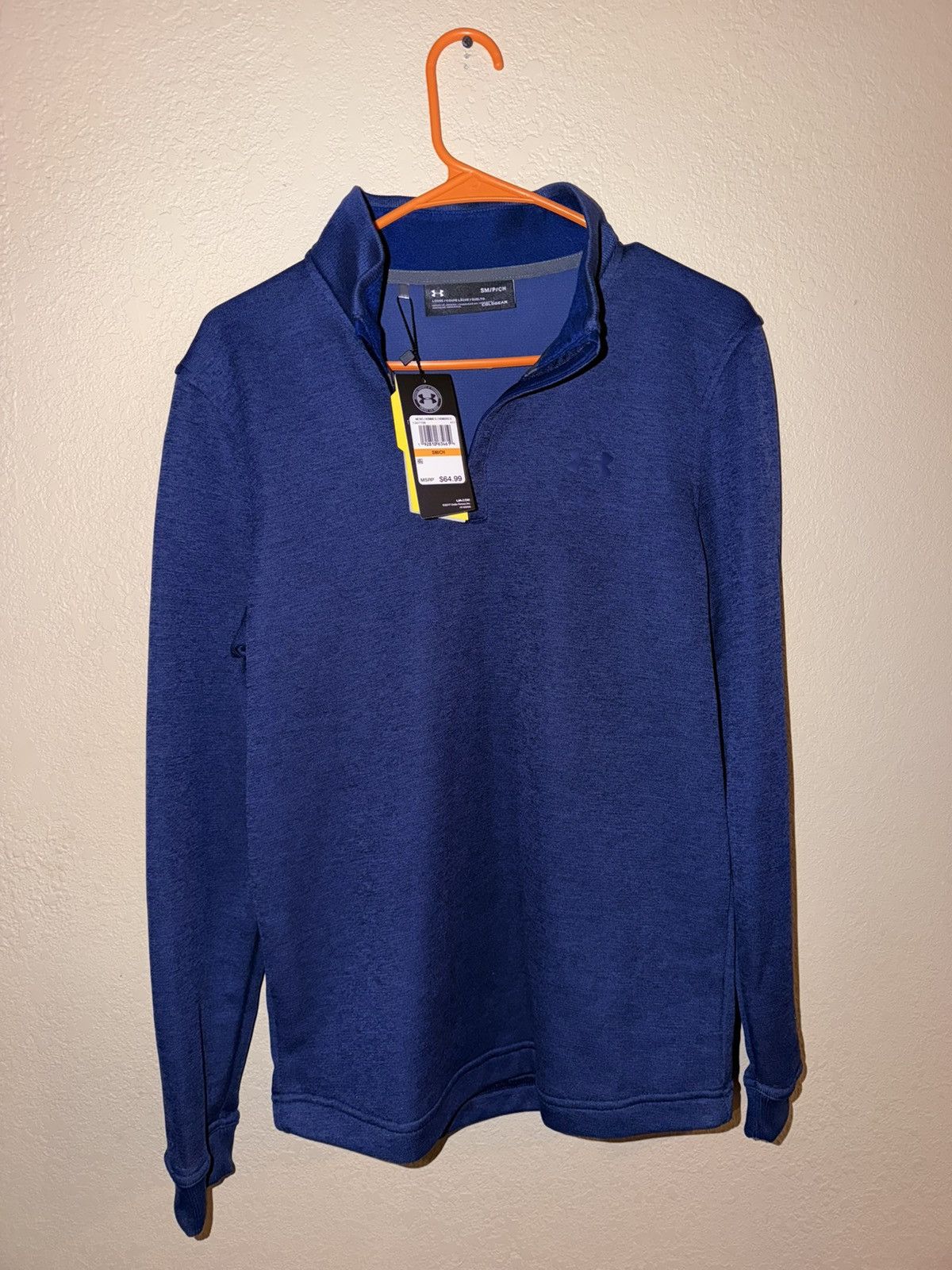 Under Armour Under Armour Men’s 1/4 Zip Blue NWT Size Small Size US S / EU 44-46 / 1 - 1 Thumbnail