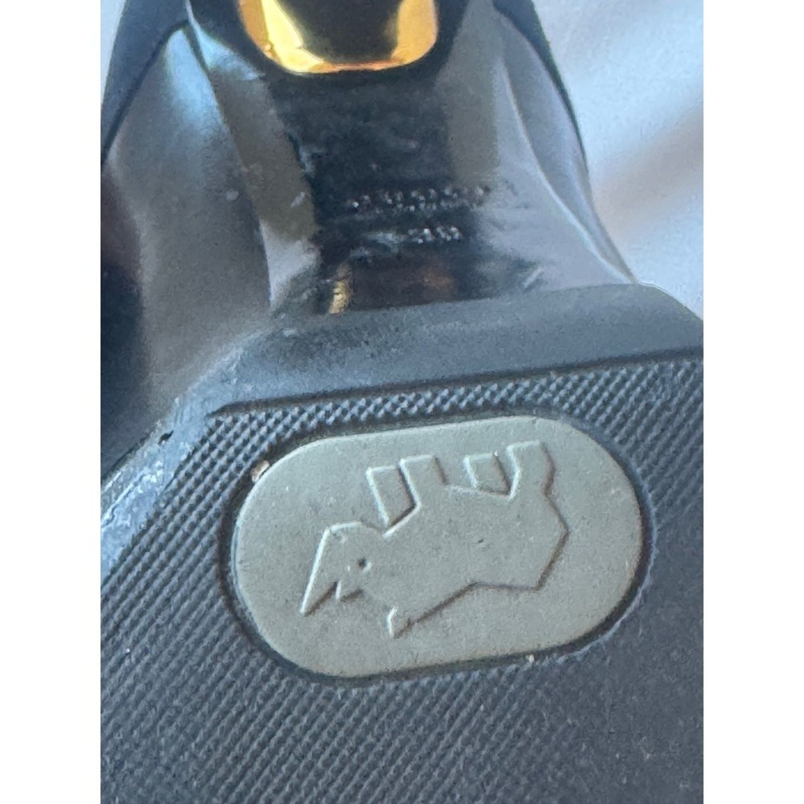 Gucci Gucci Black Leather Ankle Booties with Gold Horsebit – Size US 8.5 / IT 38.5 - 7 Thumbnail