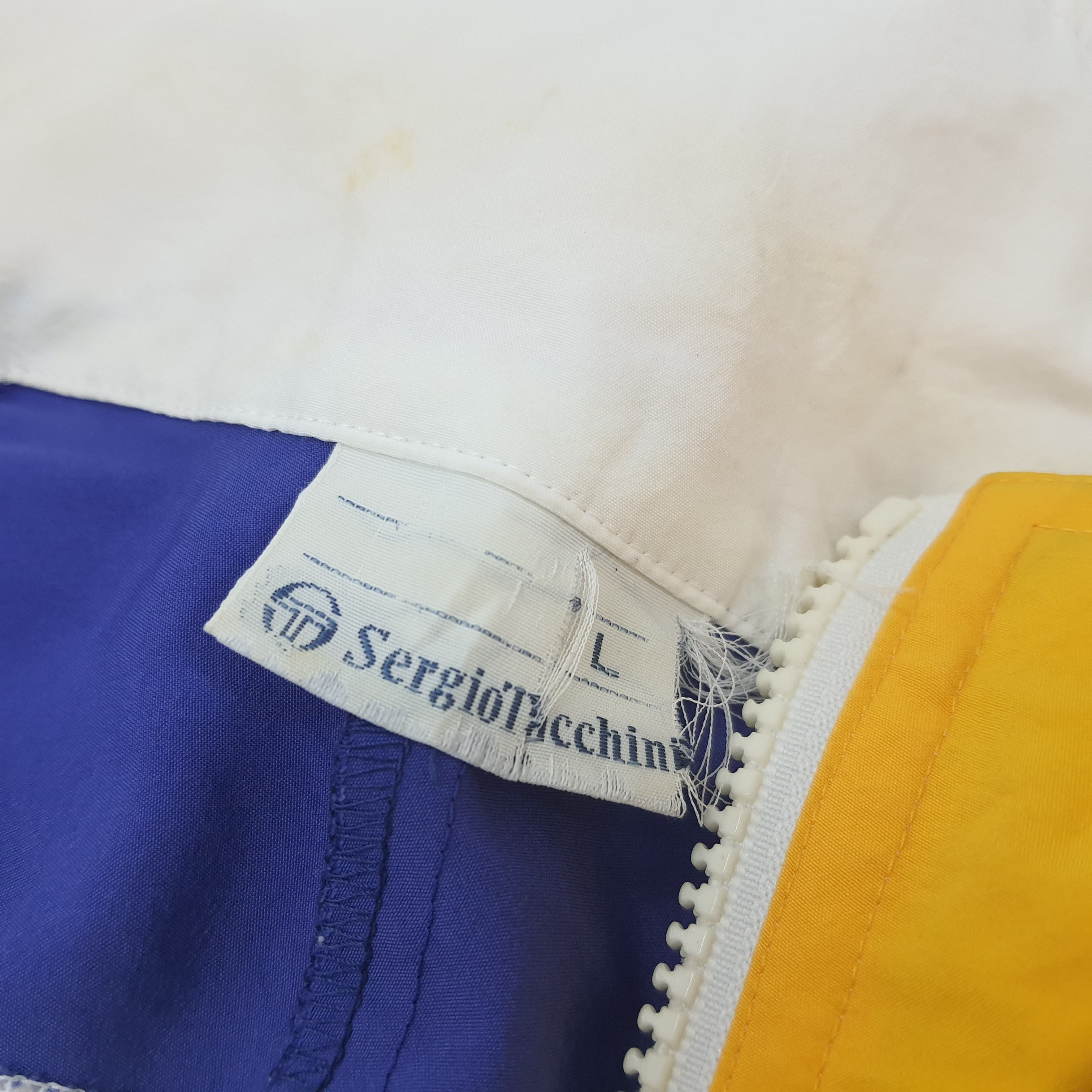 Sergio Tacchini × Vintage Vintage Sergio Tacchini Designer Jacket C221N7 Size US L / EU 52-54 / 3 - 5 Thumbnail