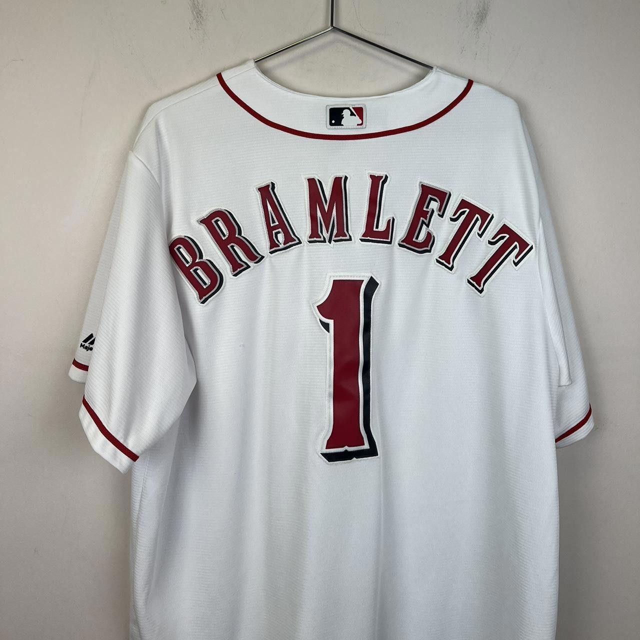 Majestic Cincinnati Reds Jersey - Bramlett #1 Majestic Shit Size US XL / EU 56 / 4 - 2 Thumbnail