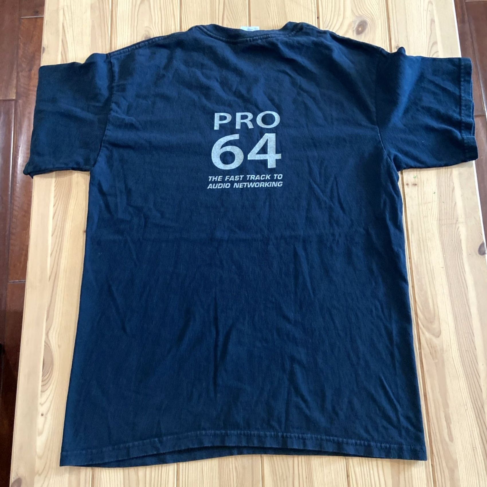 Vintage VINTAGE Aviom Pro64 Promo Shirt Sound Technology Medium 2000s M & M Men's Short Sleeve Blue T-Shirt Mens 2000s Size US M / EU 48-50 / 2 - 6 Thumbnail