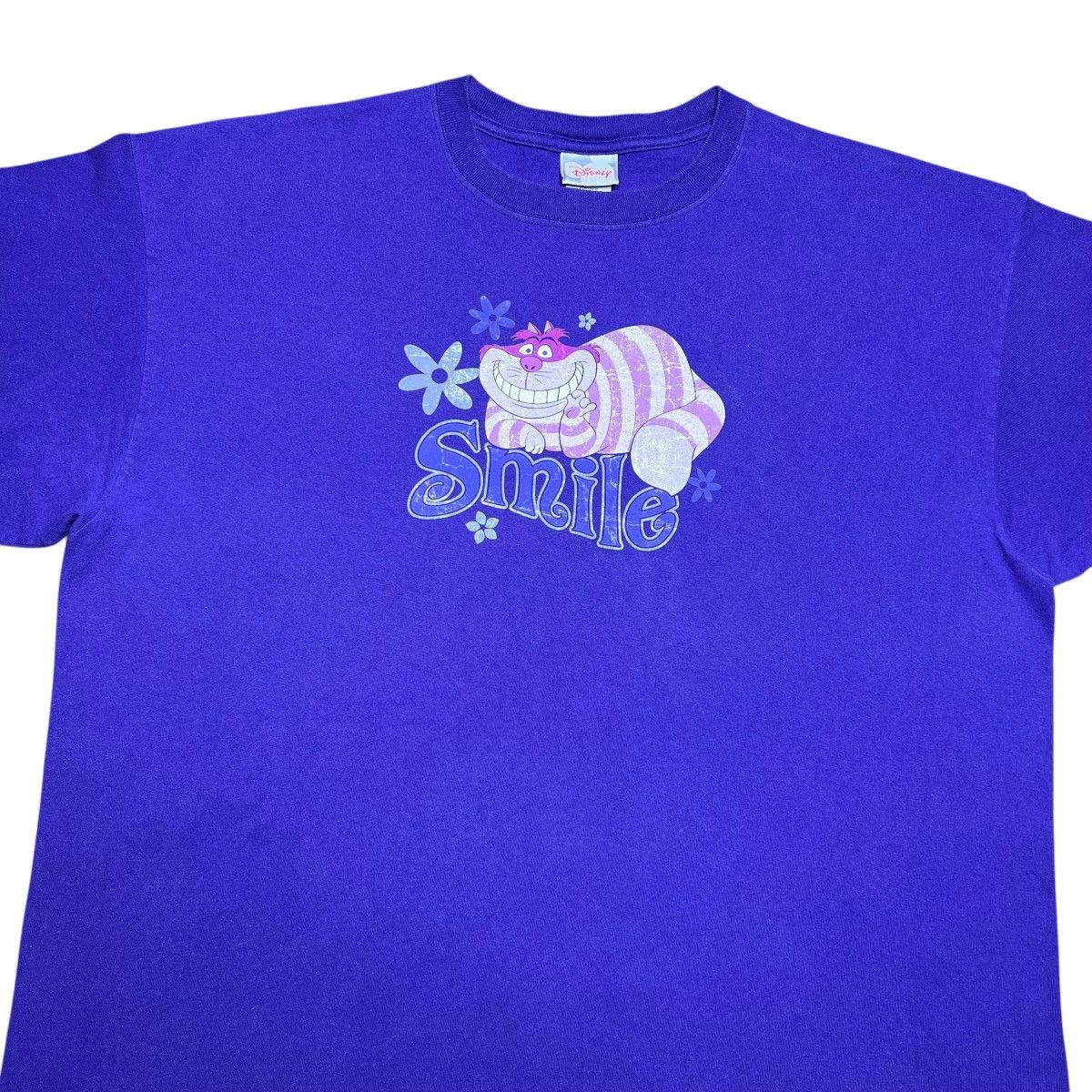 Disney 2000s Alice In Wonderland Cheshire Cat Smile Disney T-Shirt Size US XXL / EU 58 / 5 - 5 Thumbnail
