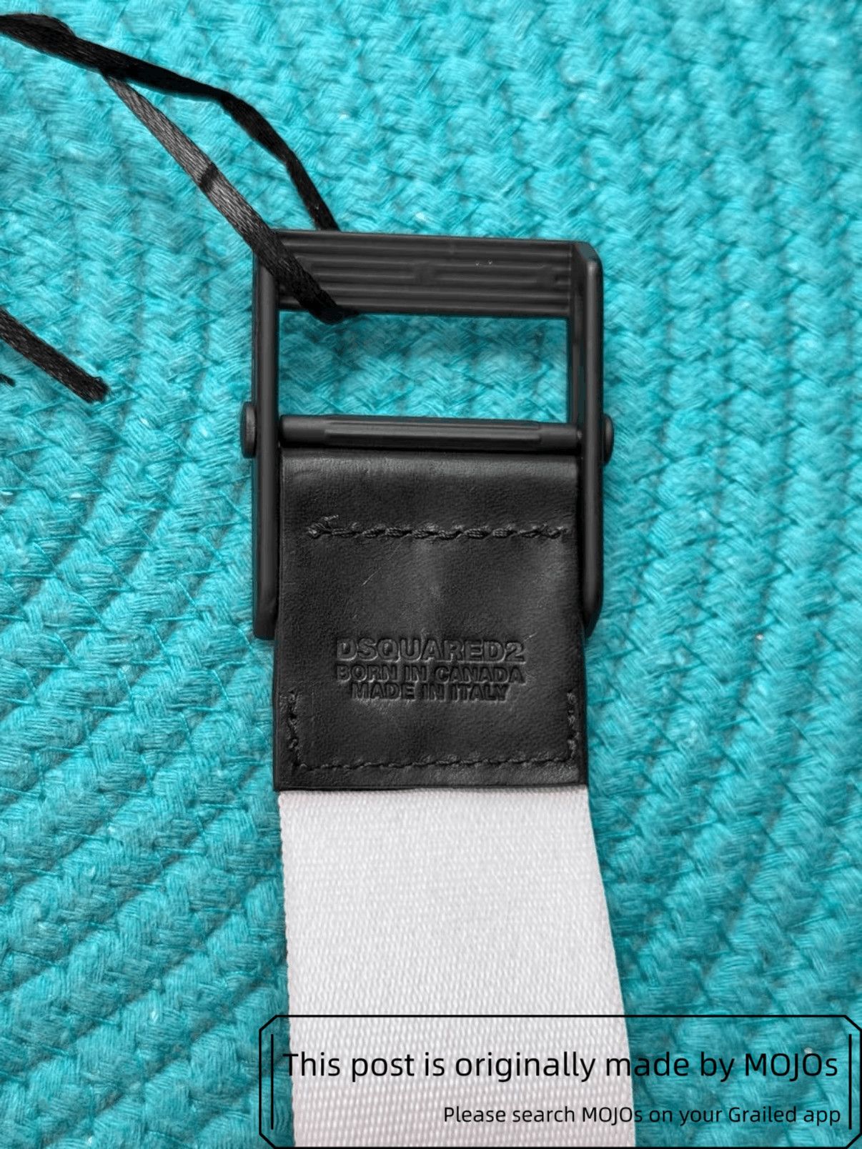 Dsquared2 Dsquared2 White Logo Belt mojos733 Size ONE SIZE - 4 Thumbnail
