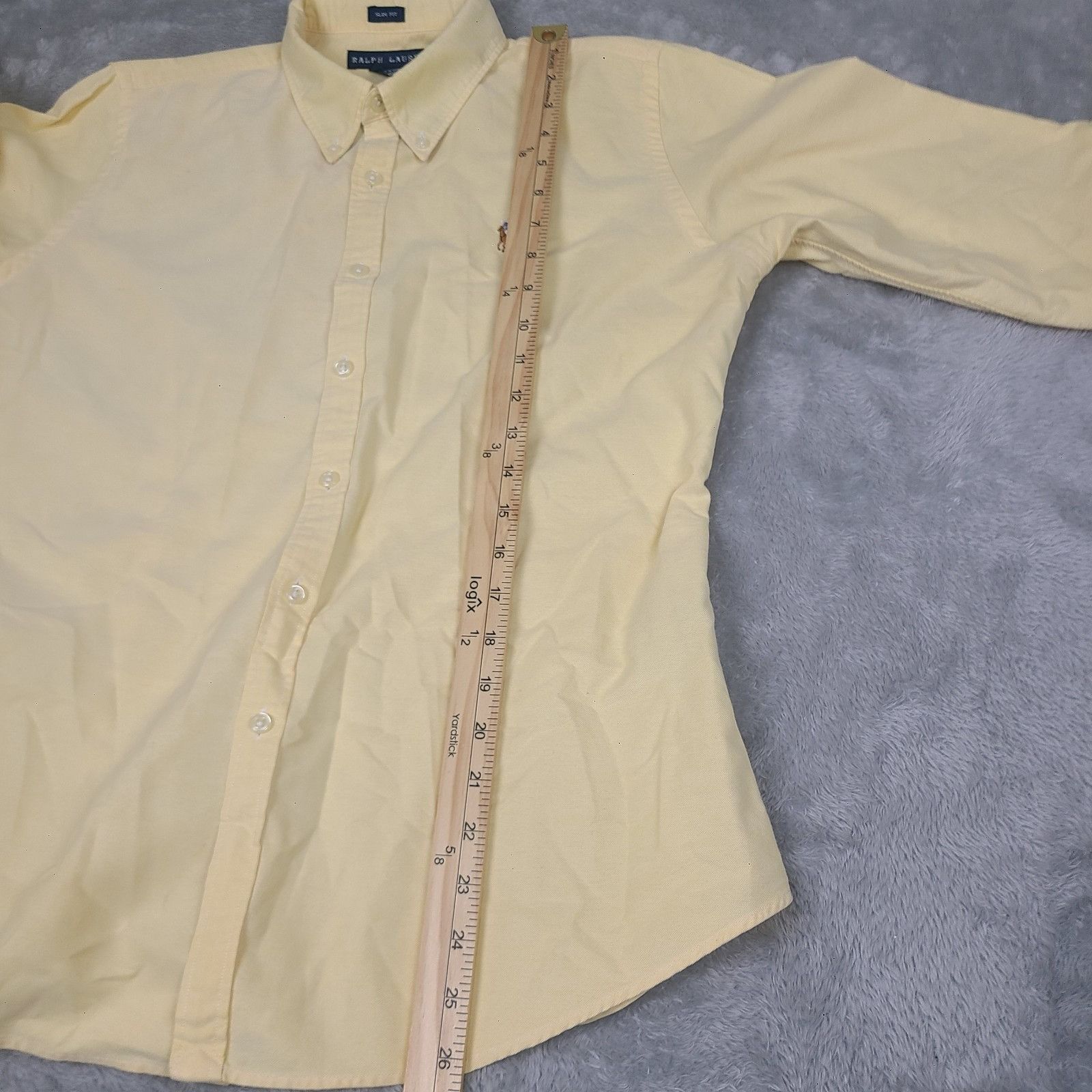 Lauren Ralph Lauren Ralph Lauren Classic Fit Vintage Button Down Pinpoint Oxford Size US L / EU 52-54 / 3 - 6 Thumbnail