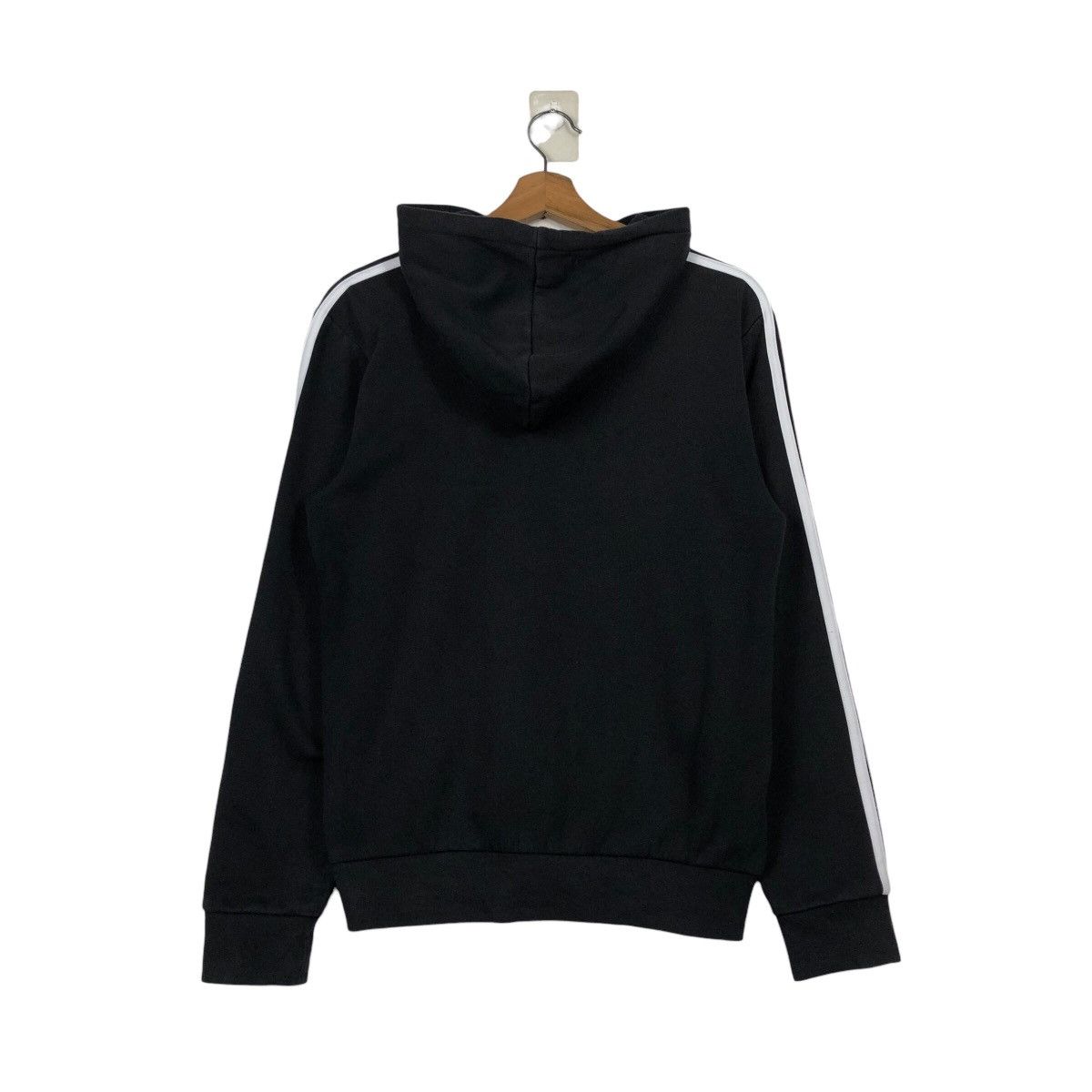 Adidas Adidas Archive Black 3-Stripes Hoodie Size US S / EU 44-46 / 1 - 9 Thumbnail