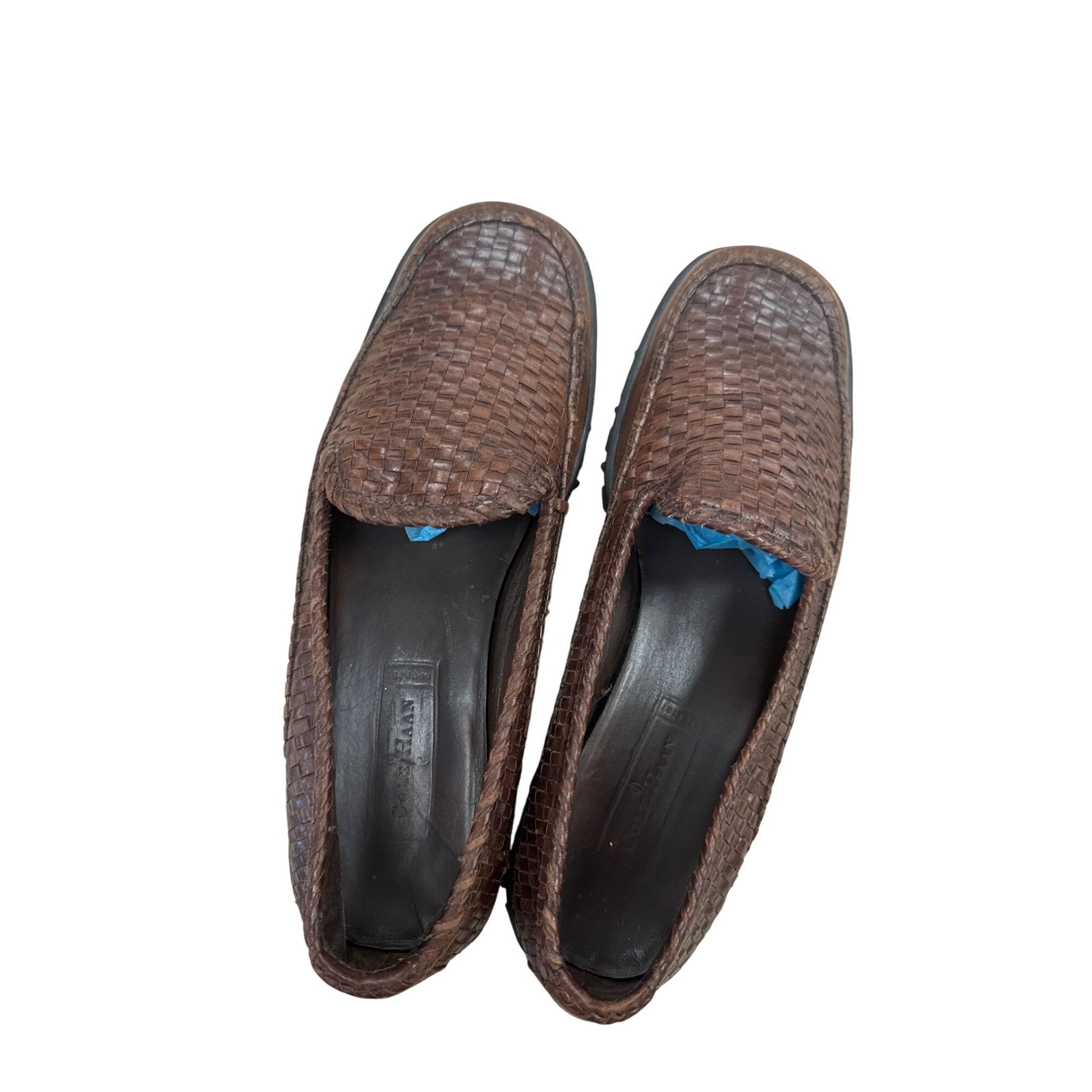 Cole Haan Cole Haan mens brown leather slip on loafers Size 10B SKU 72 Size US 10 / EU 43 - 8 Thumbnail