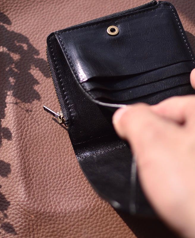 Japanese Brand × Leather Leather Wallet Size ONE SIZE - 4 Thumbnail