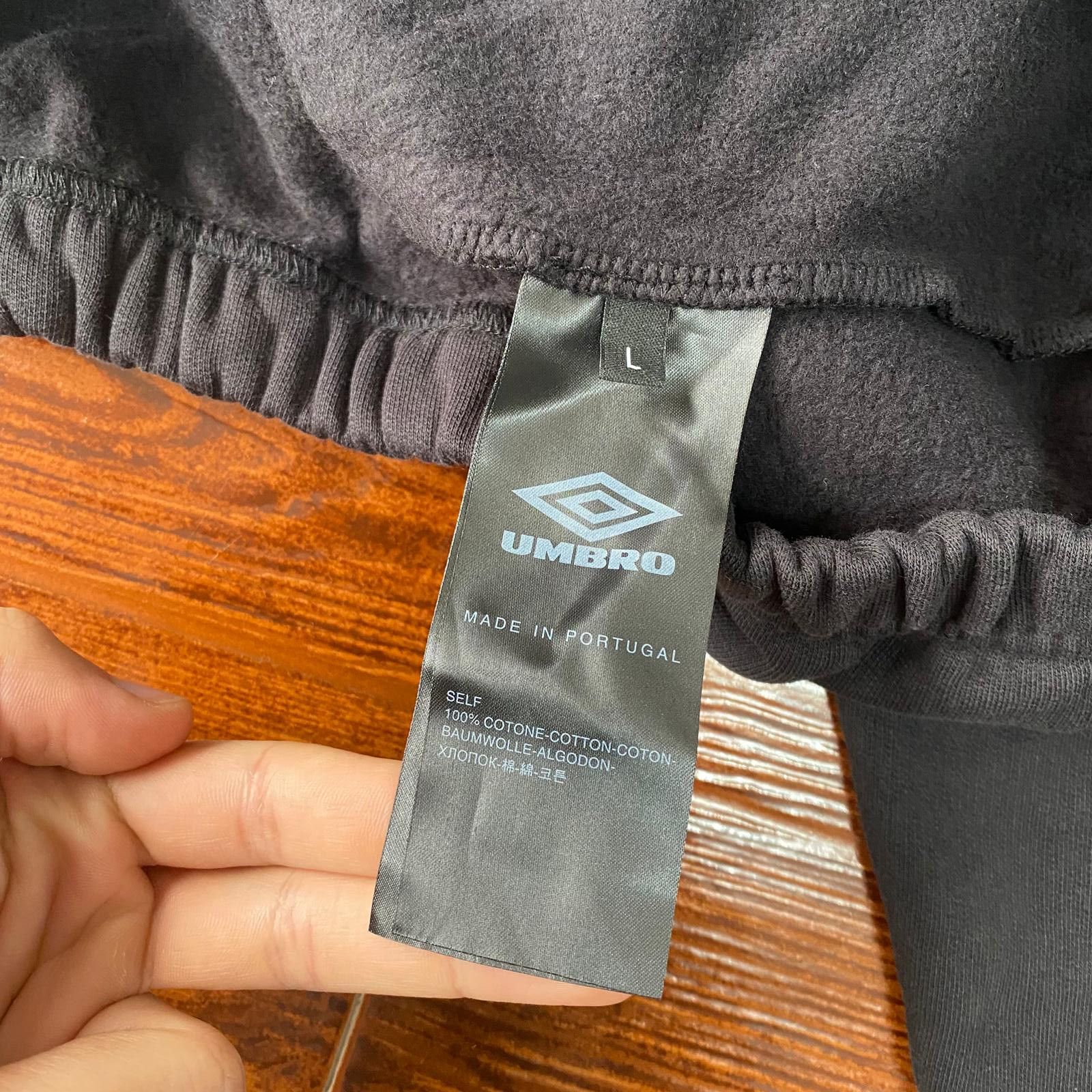 Umbro x Slam Jam Black I Love Referees Logo Masked Hoodie Size US L / EU 52-54 / 3 - 11 Thumbnail