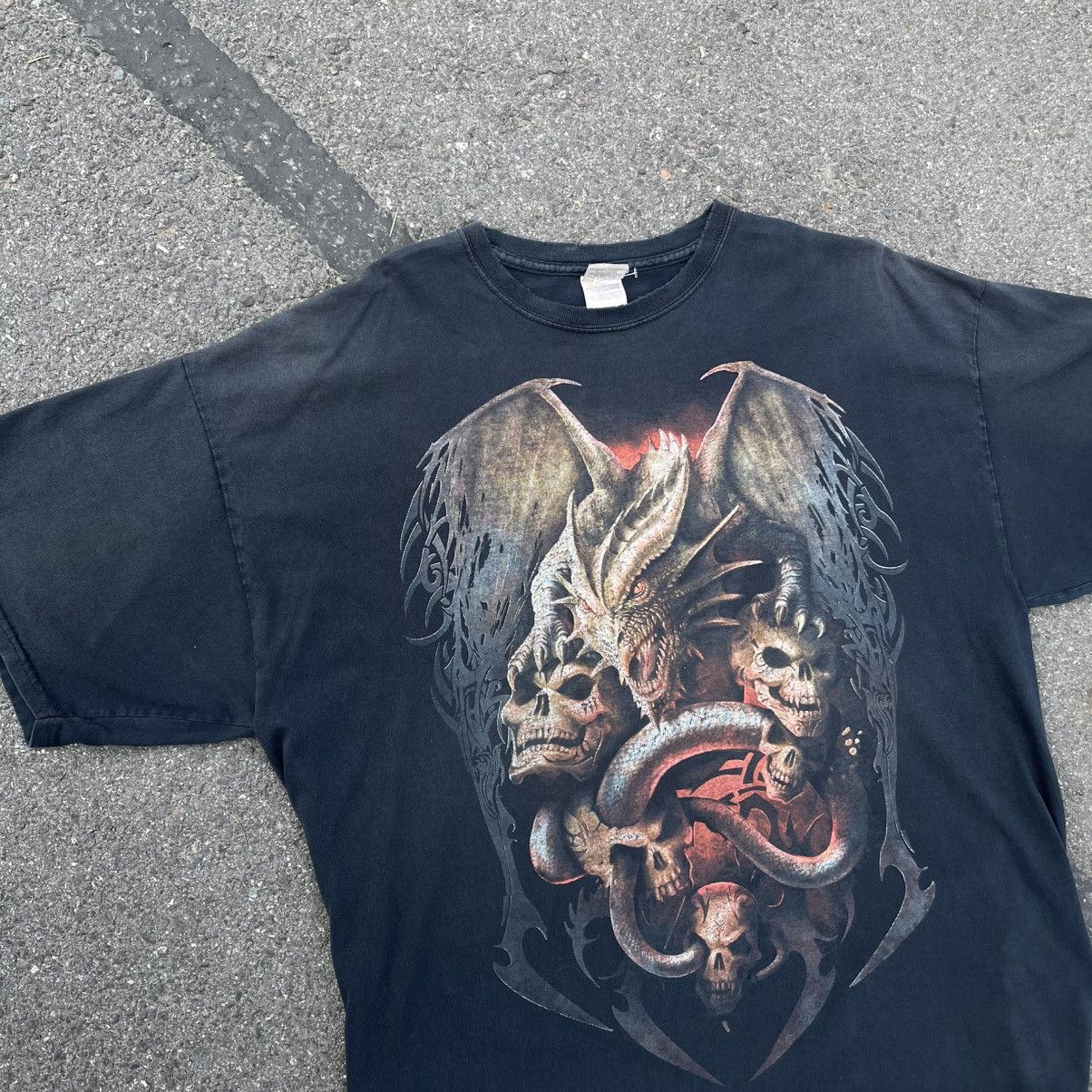 Warren Lotas VINTAGE REPRESENT STYLE FADED WASHED GRAPHIC TEE Size US XL / EU 56 / 4 - 4 Thumbnail