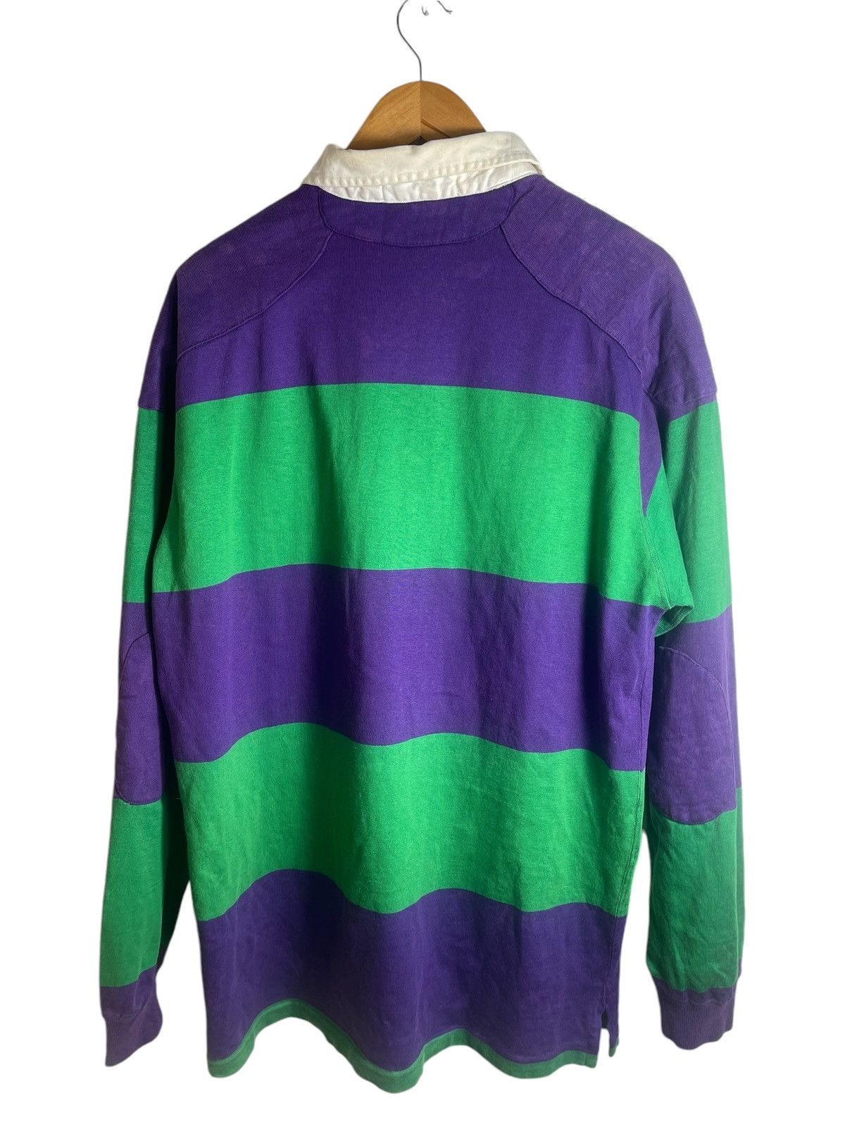 Polo Ralph Lauren × RRL Ralph Lauren × Vintage Vintage Polo Ralph Laurent Polo rugby shirt Size US XL / EU 56 / 4 - 2 Thumbnail