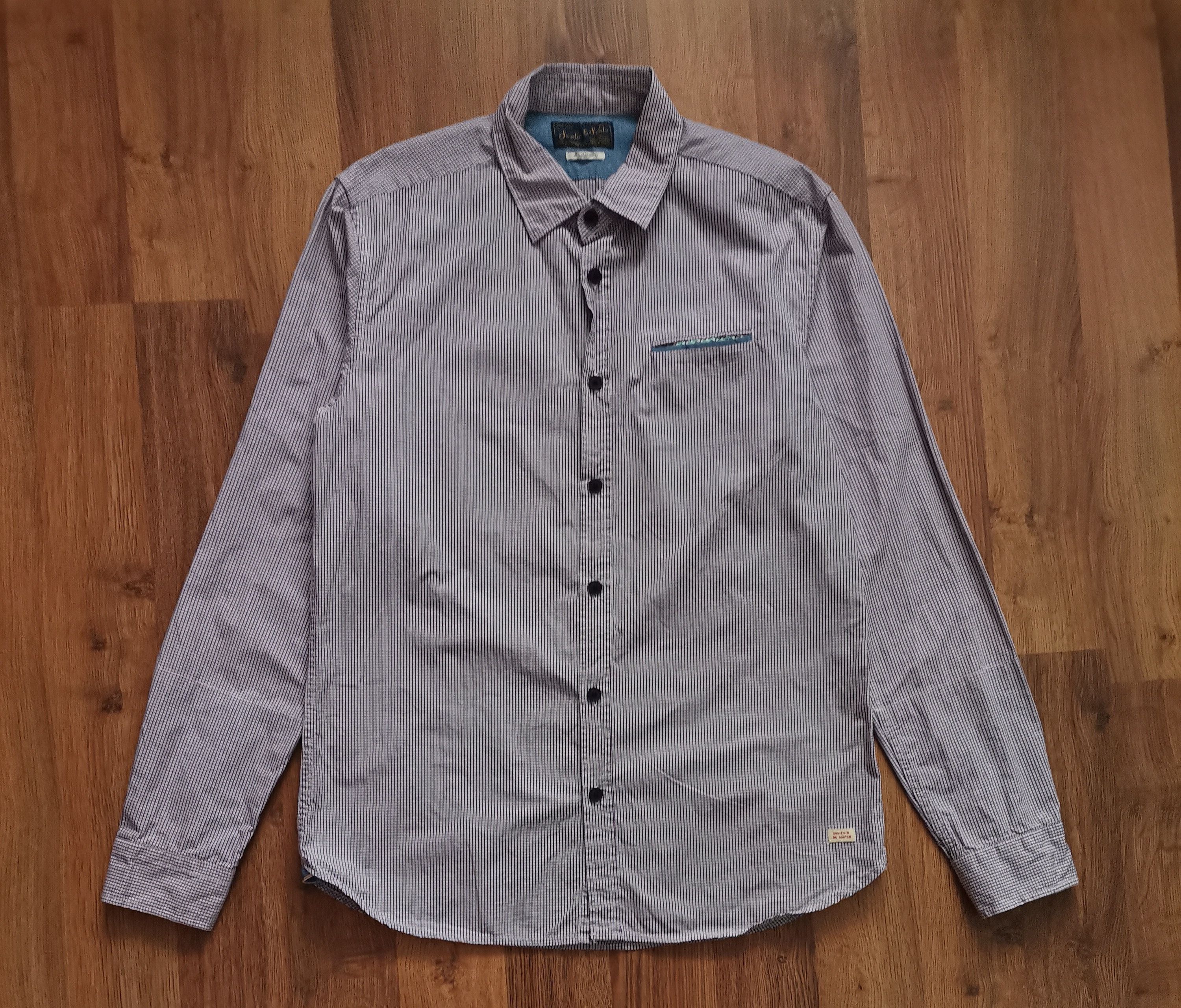 Scotch & Soda Scotch & Soda Checkered Shirt Size US L / EU 52-54 / 3 - 1 Thumbnail