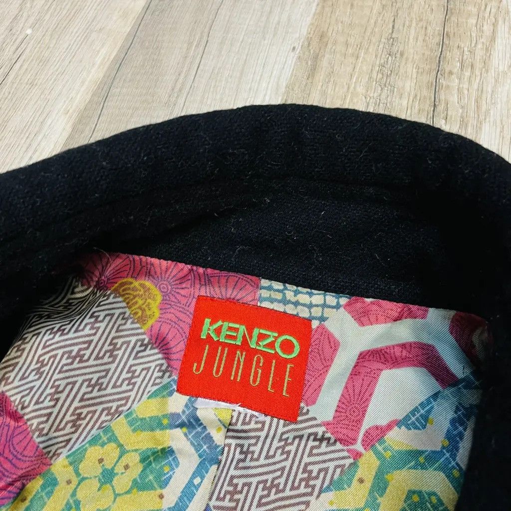 Kenzo Kenzo Wool Coat Black Size fit M Size M / US 6-8 / IT 42-44 - 4 Thumbnail