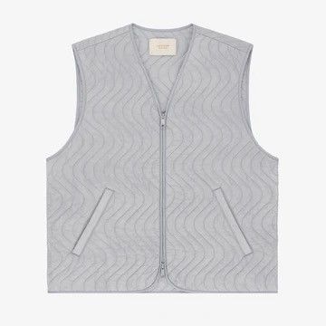 Lightweight Filled Vest - Grey - XS