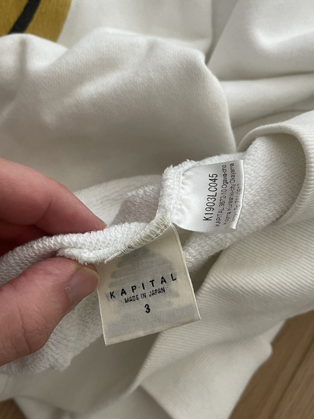 Kapital Kapital Smiley Elbow Patch Crewneck Size US M / EU 48-50 / 2 - 4 Thumbnail
