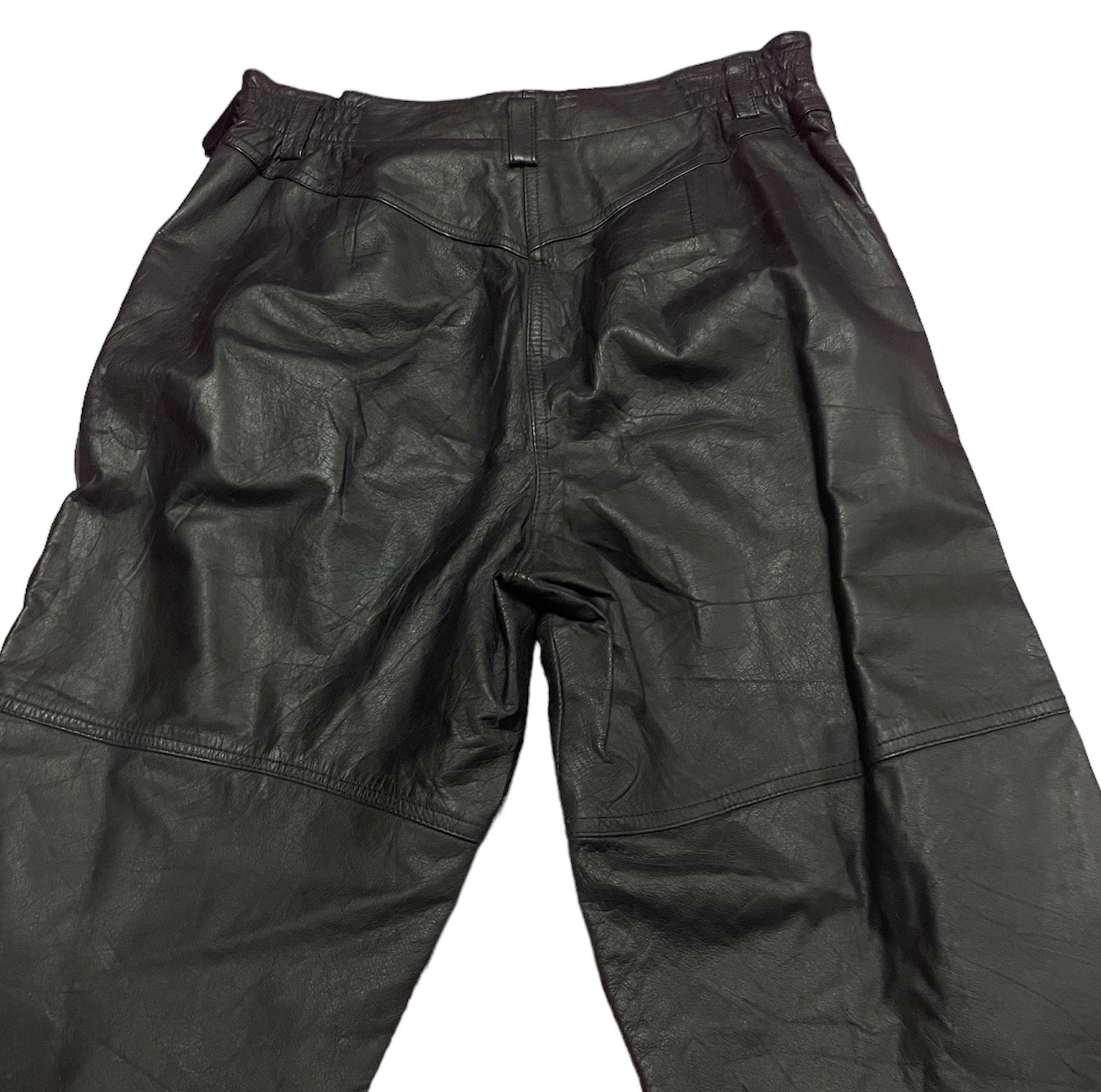 Japanese Brand 🔥RARE🔥BELLEANNE LEATHER PANTS BAGGI JAPAN Size US 32 / EU 48 - 5 Thumbnail