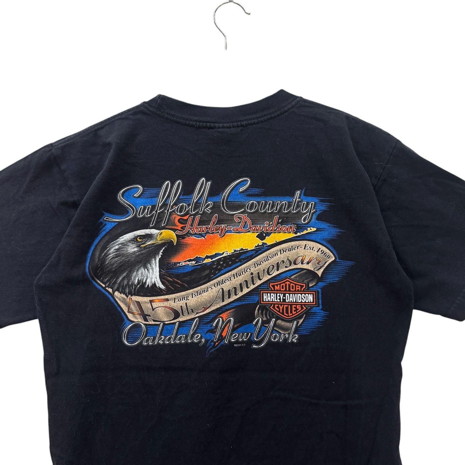 Harley Davidson Vintage Harley Davidson Of Suffolk County Tee M Size US M / EU 48-50 / 2 - 6 Thumbnail