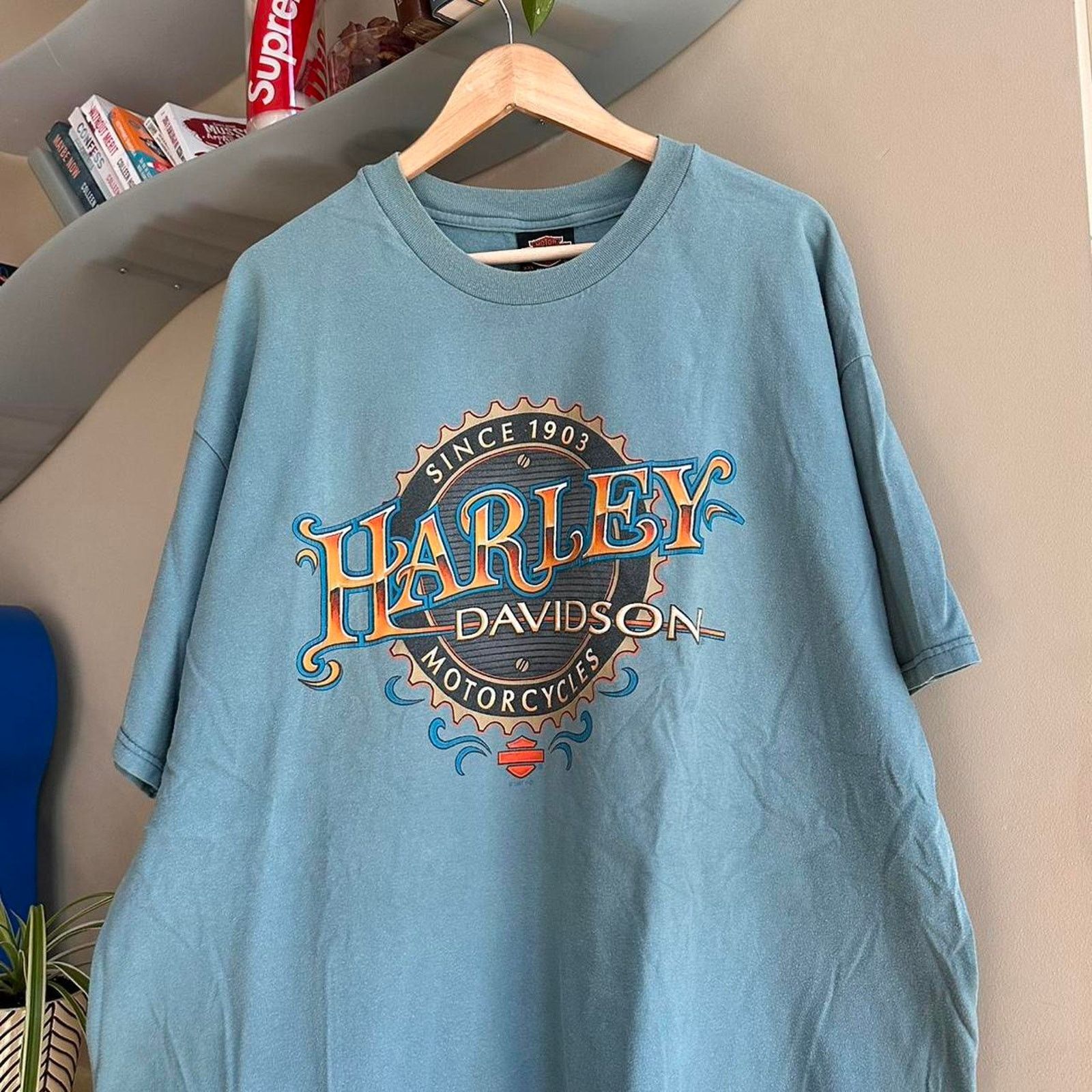 Harley Davidson × Vintage Vintage 1997 Harley Davidson Shirt Size US XXL / EU 58 / 5 - 2 Thumbnail