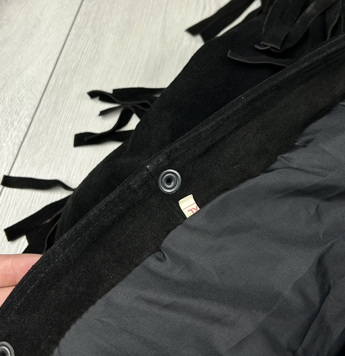 Vintage Leather Vintage Western Cowboy style Black Jacket size XL L Size US XL / EU 56 / 4 - 4 Thumbnail