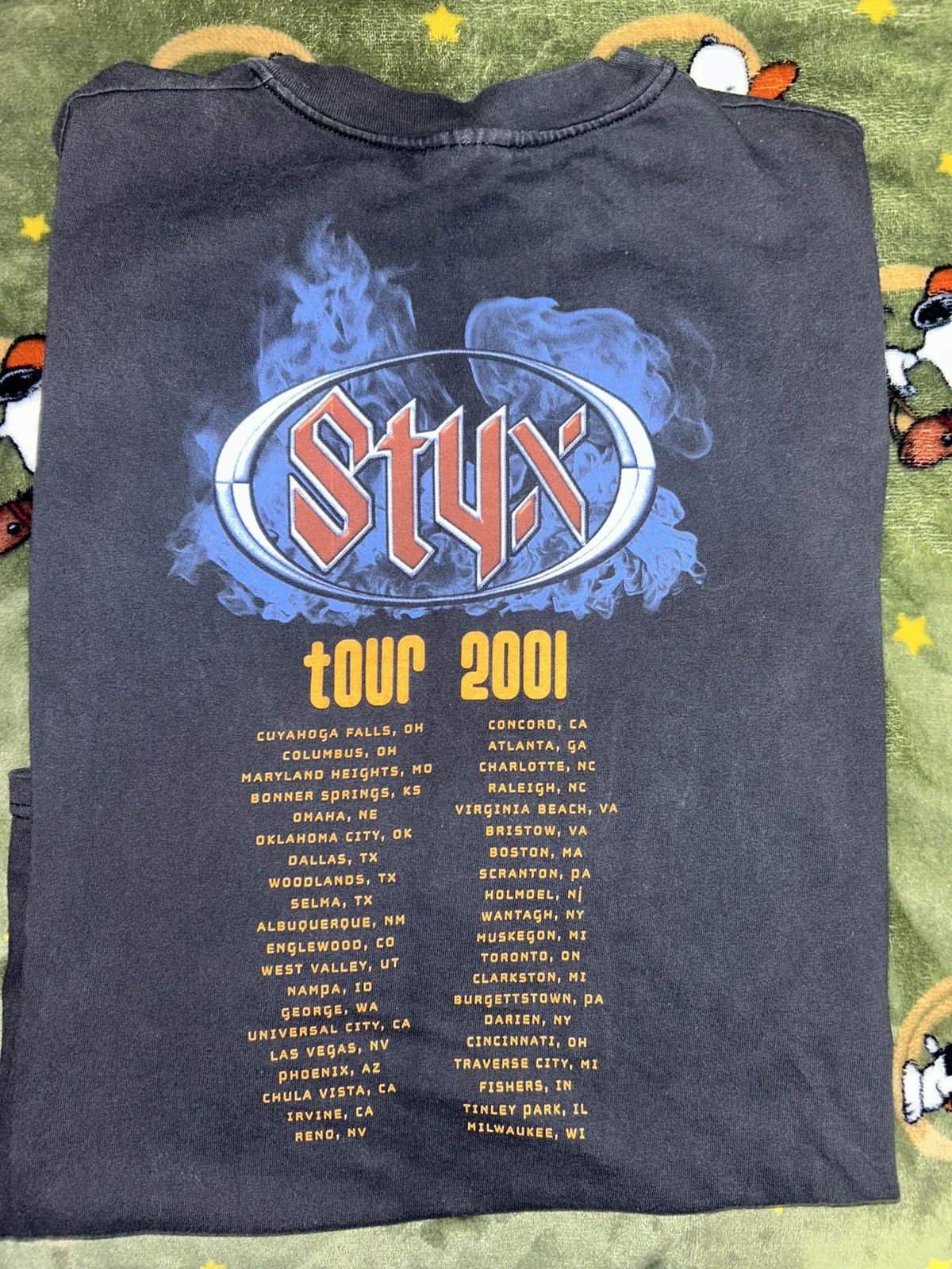 Band Tees × Vintage Styx 2001 vintage band tee Size US L / EU 52-54 / 3 - 5 Thumbnail