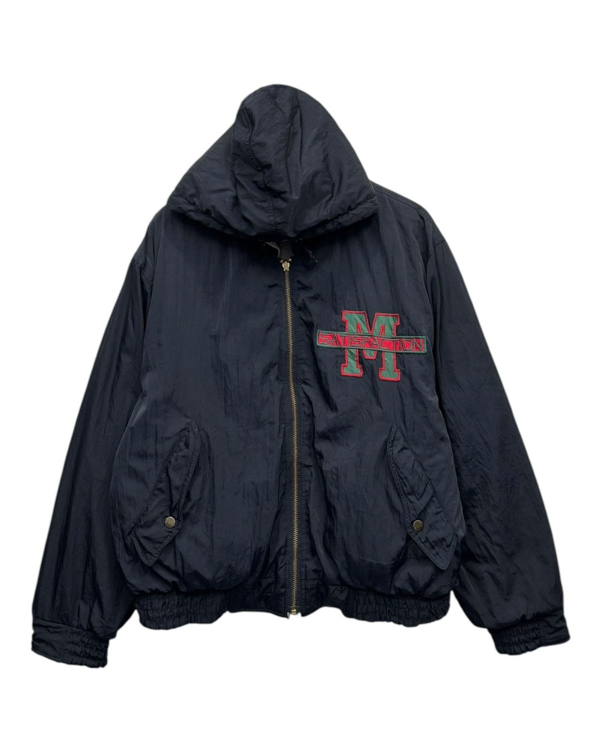 Issey Miyake RARE🔥MACHOPE SATISFACTION SENSATION BOMBER JACKET HOODIE Size US L / EU 52-54 / 3 - 2 Thumbnail