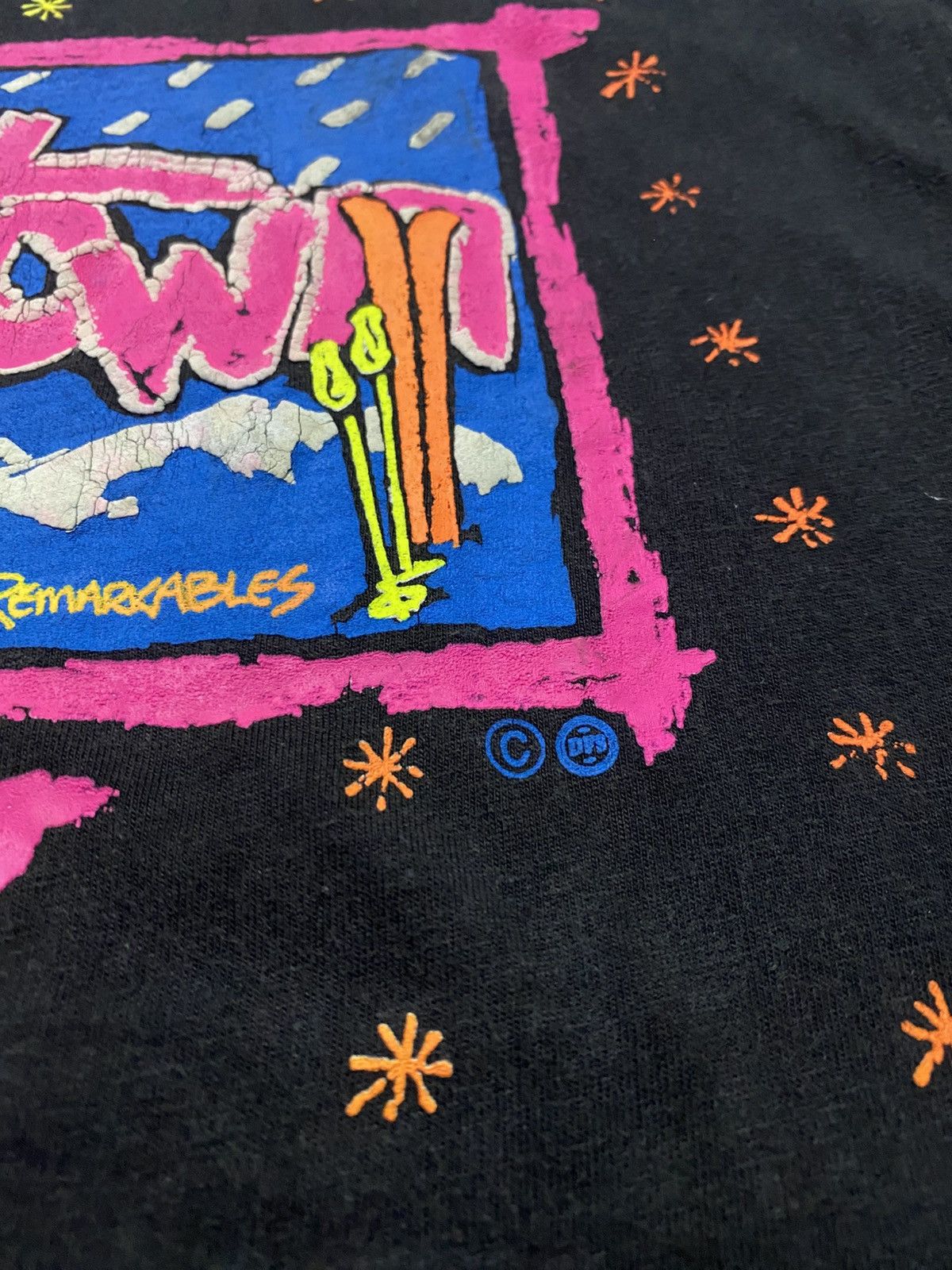 Vintage ❗️SALE❗️Vintage 90s Queenstown NZ Single Stitch Tee Size US L / EU 52-54 / 3 - 5 Thumbnail