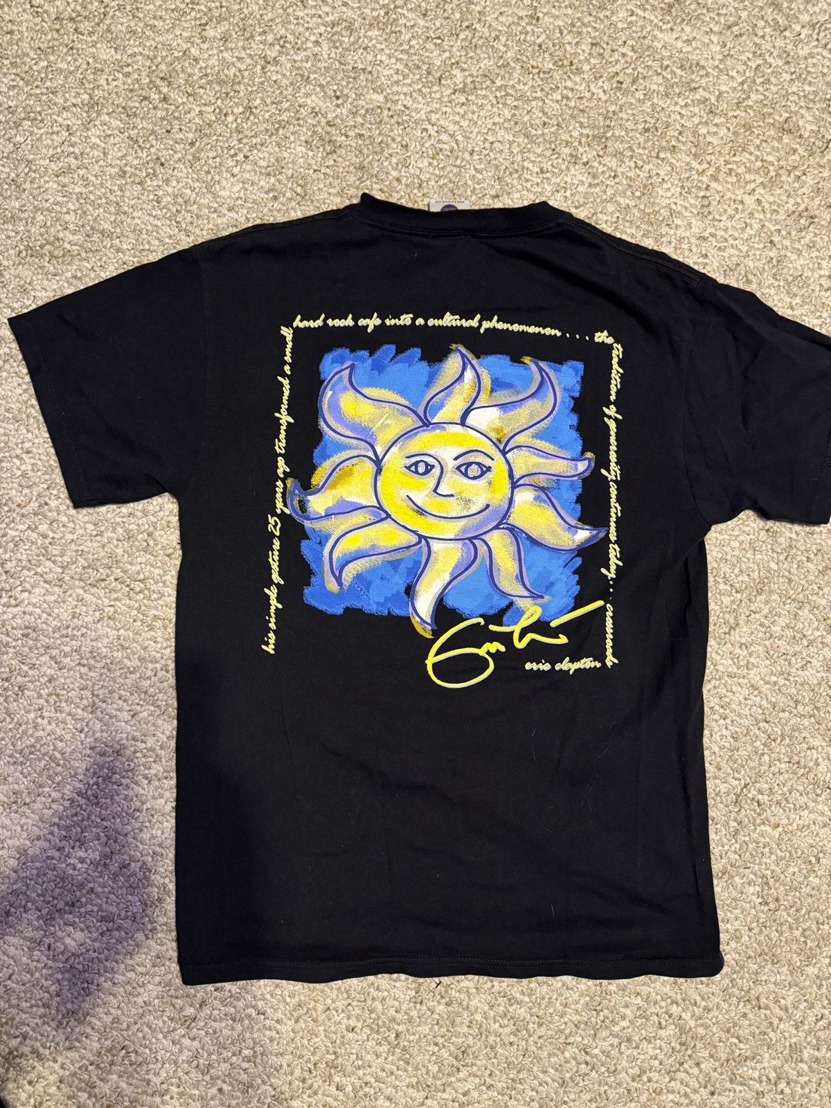Other Y2K Eric Clapton Hard Rock Cafe T-shirt Size US M / EU 48-50 / 2 - 2 Thumbnail