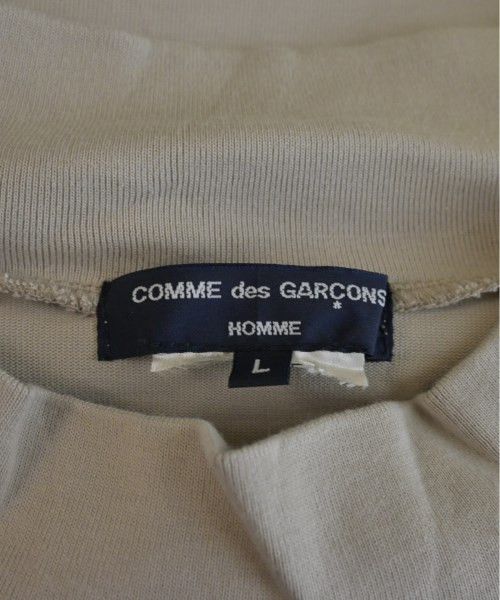 Comme des Garcons Homme T-Shirts Crewneck Short Sleeve Logo Print Beige Size US L / EU 52-54 / 3 - 6 Thumbnail