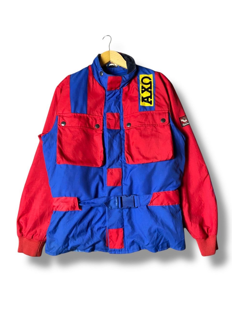 Japanese Brand 90’s AXO Fet Sport Racing Motorcross Jacket (151) Size US M / EU 48-50 / 2 - 1 Thumbnail