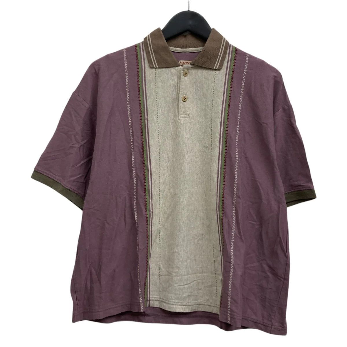 Kapital Boxy Polo Shirt Size US S / EU 44-46 / 1 - 1 Thumbnail