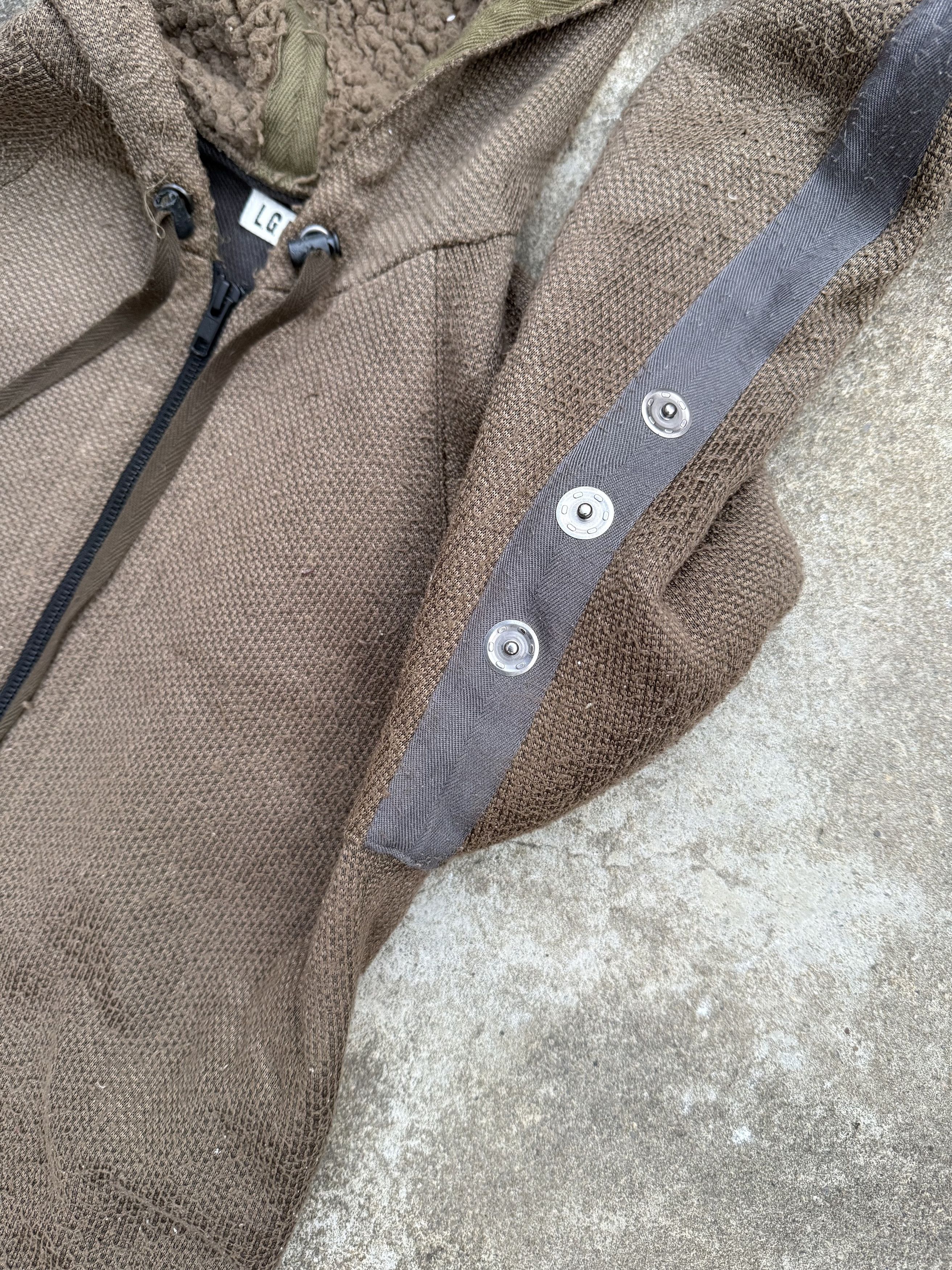 Le Grande Bleu (L.G.B.) LGB “Microsheep” Sherpa Boxer Zip Hoodie Size US M / EU 48-50 / 2 - 3 Thumbnail