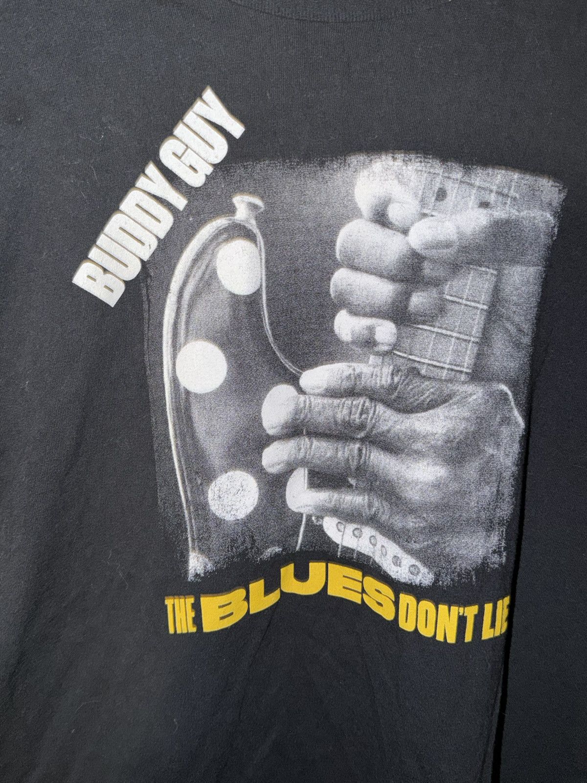 Gildan Buddy Guy The Blues Don’t Lie Guitar Shirt Size Large Size US L / EU 52-54 / 3 - 11 Thumbnail