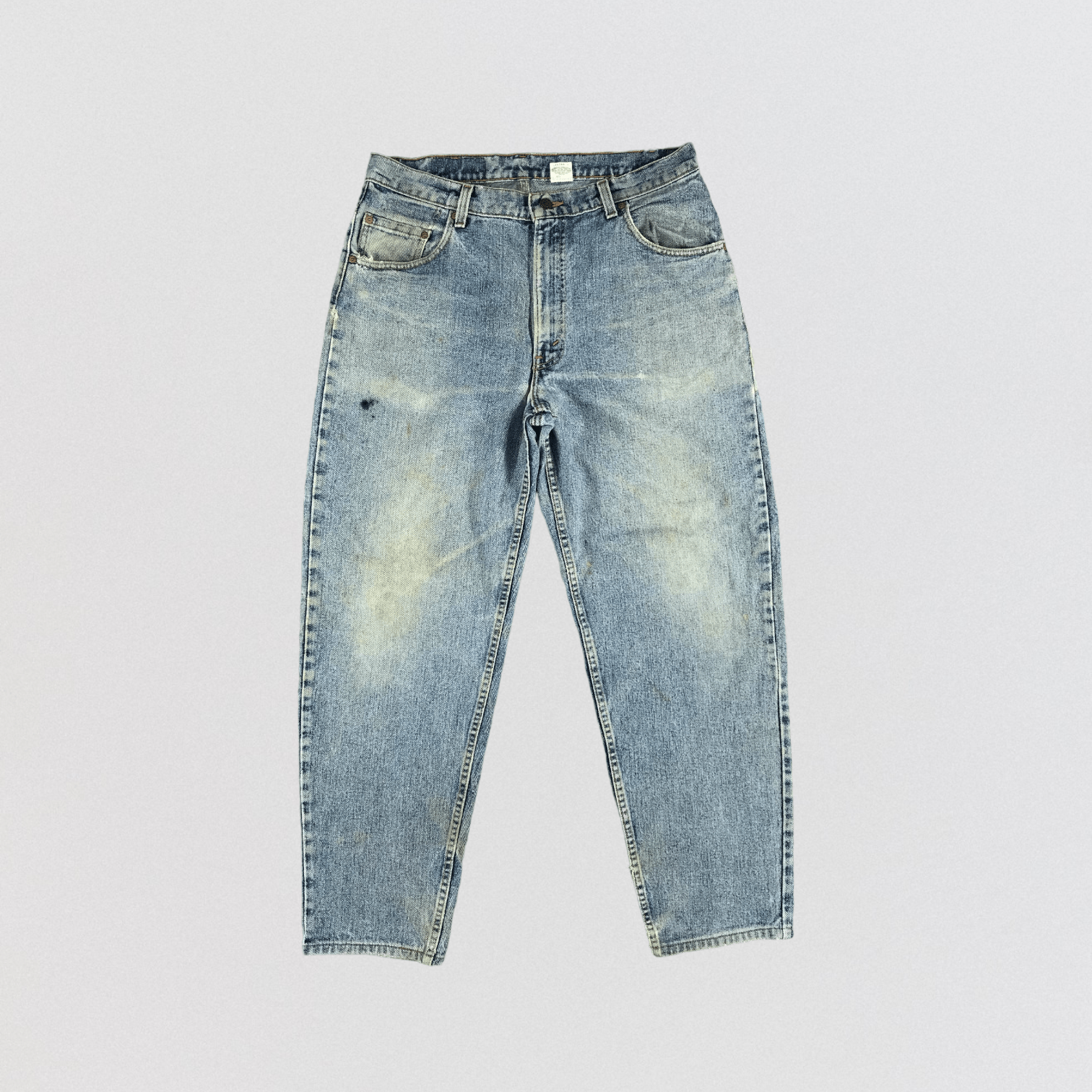 Levi's × Vintage 90s Vintage Light Wash Levis 560 Jeans-JM2499 Size US 36 / EU 52 - 1 Thumbnail