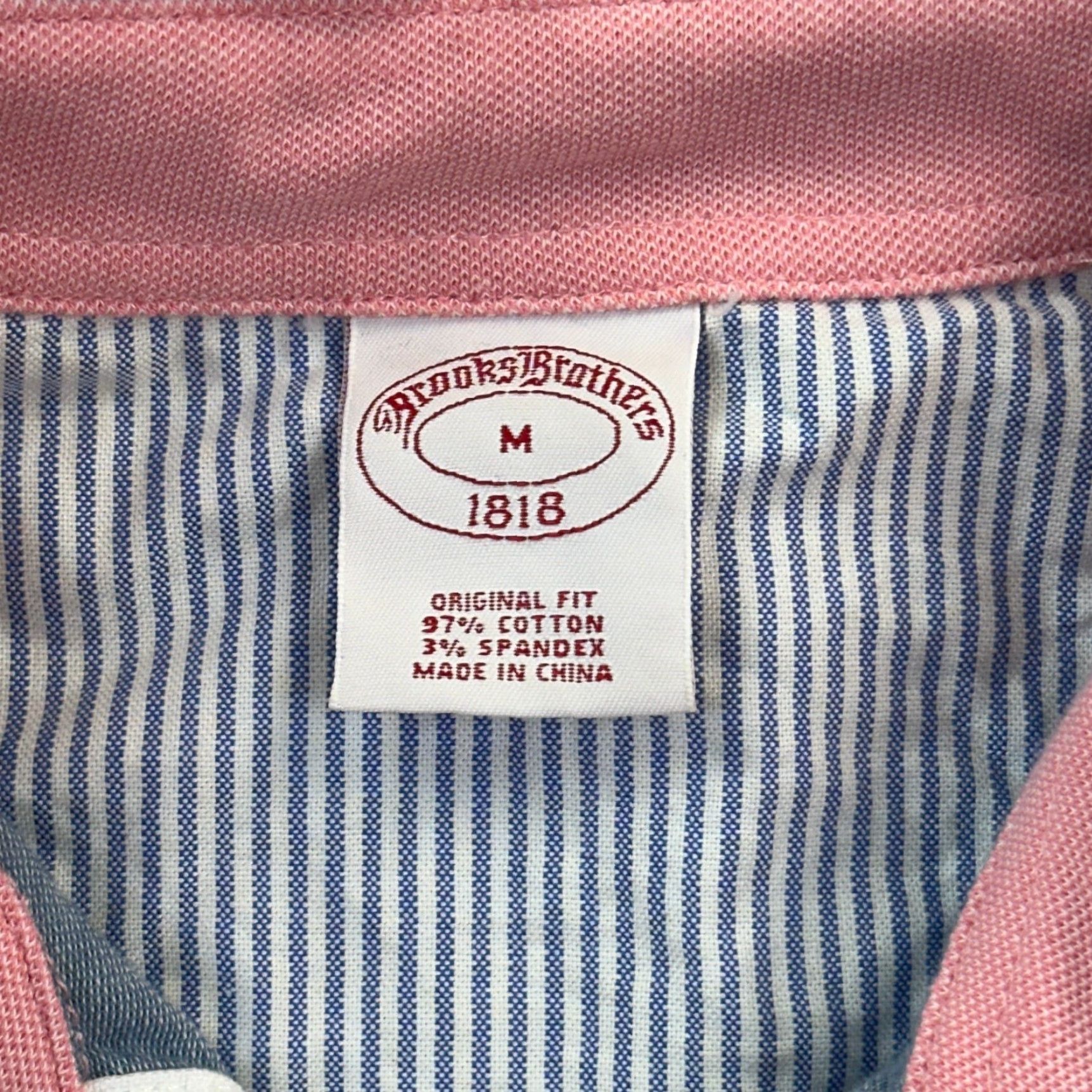 Brooks Brothers Brooks Brothers 1818 Polo Shirt Mens Medium Colorblock Original Fit Stretch Size US M / EU 48-50 / 2 - 4 Thumbnail