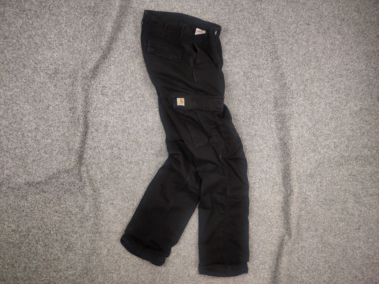 Carhartt Vintage Carhartt Canvas Black cargo pants usa Workwear Size US 32 / EU 48 - 1 Thumbnail