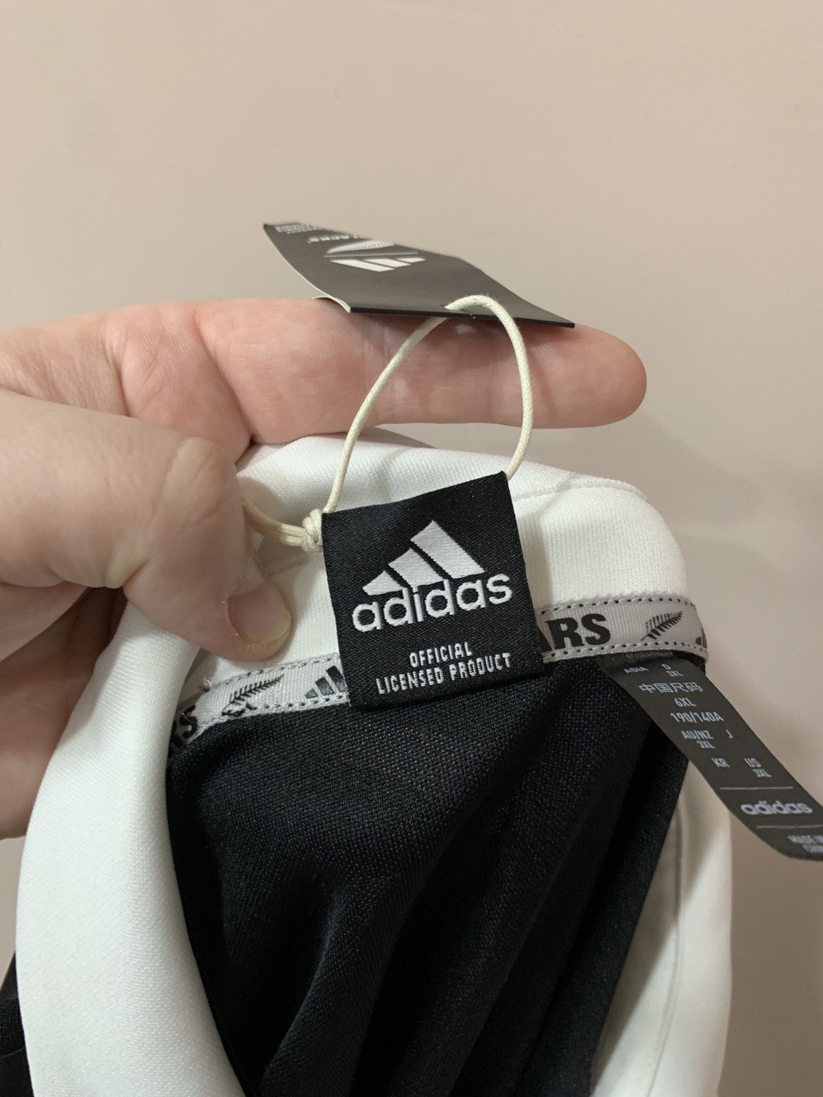 Adidas All Blacks New Zealand 2023 World Cup Rugby Union Shirt 3XL Size US XXL / EU 58 / 5 - 8 Thumbnail