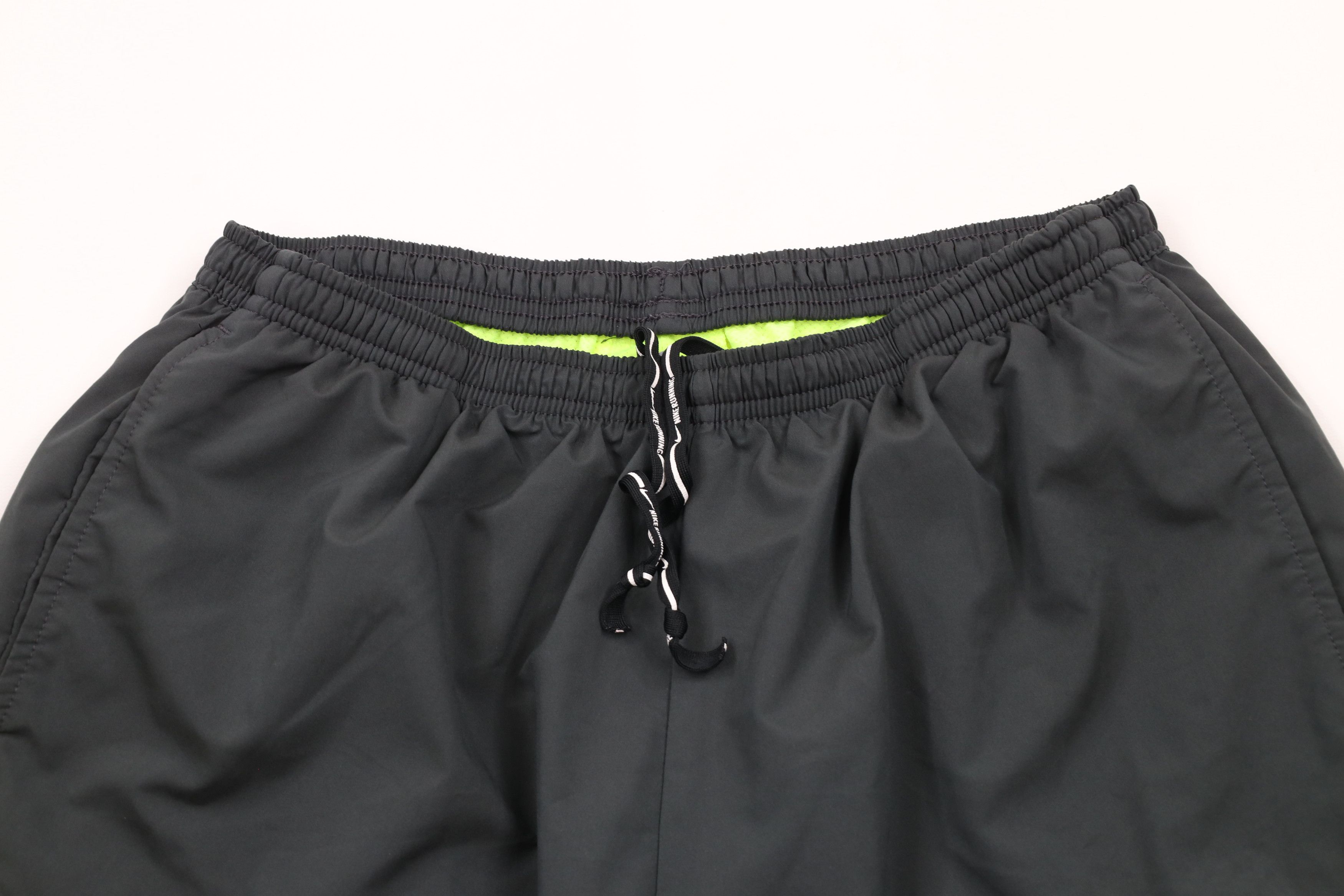 Nike × Vintage Vintage Nike Mini Swoosh Above Knee Running Shorts Gray Size US 34 / EU 50 - 2 Thumbnail