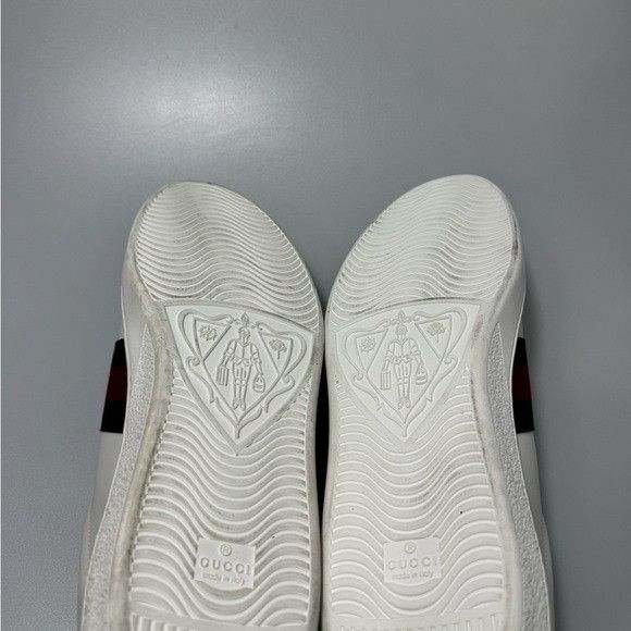 Gucci Gucci Ace Embroidered Snake Sneakers White Multi Men’s 17 45 Size US 15 / EU 48 - 8 Thumbnail