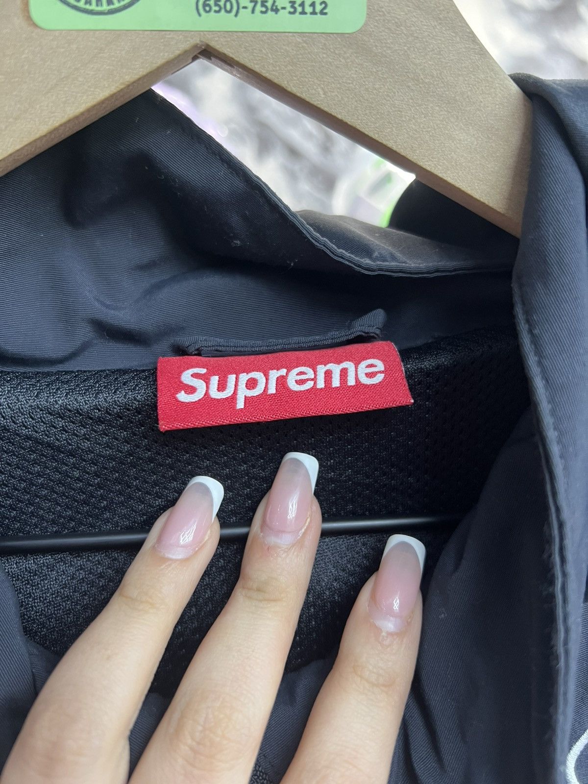 Supreme Supreme Spellout Embroidered Track Jacket Size US XL / EU 56 / 4 - 5 Thumbnail