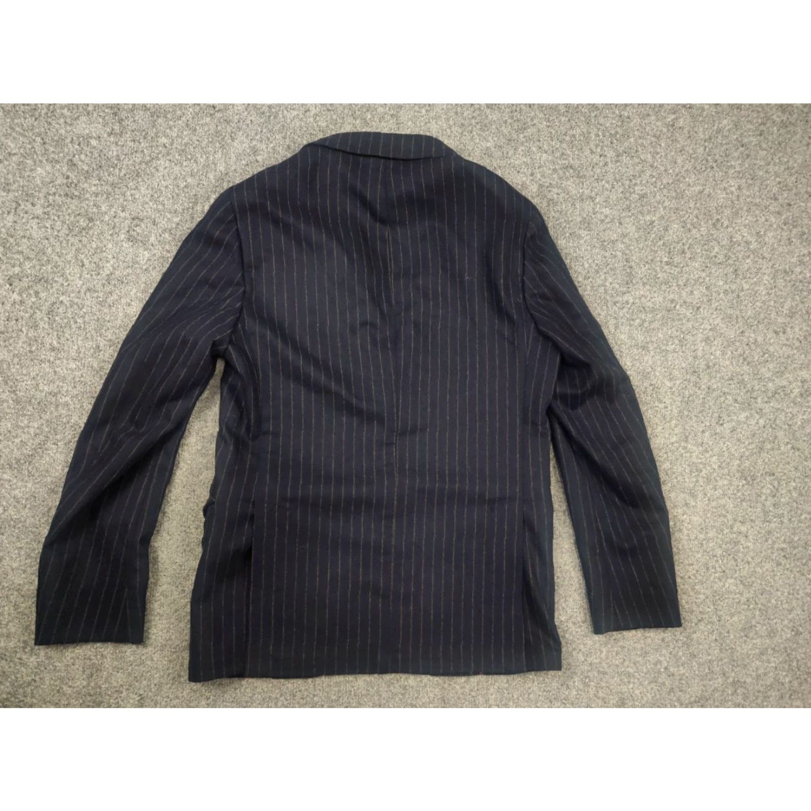 Eleventy Eleventy Milano Design premium classic two-piece suit Wool Cotton? Striped blue 2 Piece Men M Jacket Pants Blazer Mens 2 Piece Suit Vintage No N/A Size 40R - 7 Thumbnail