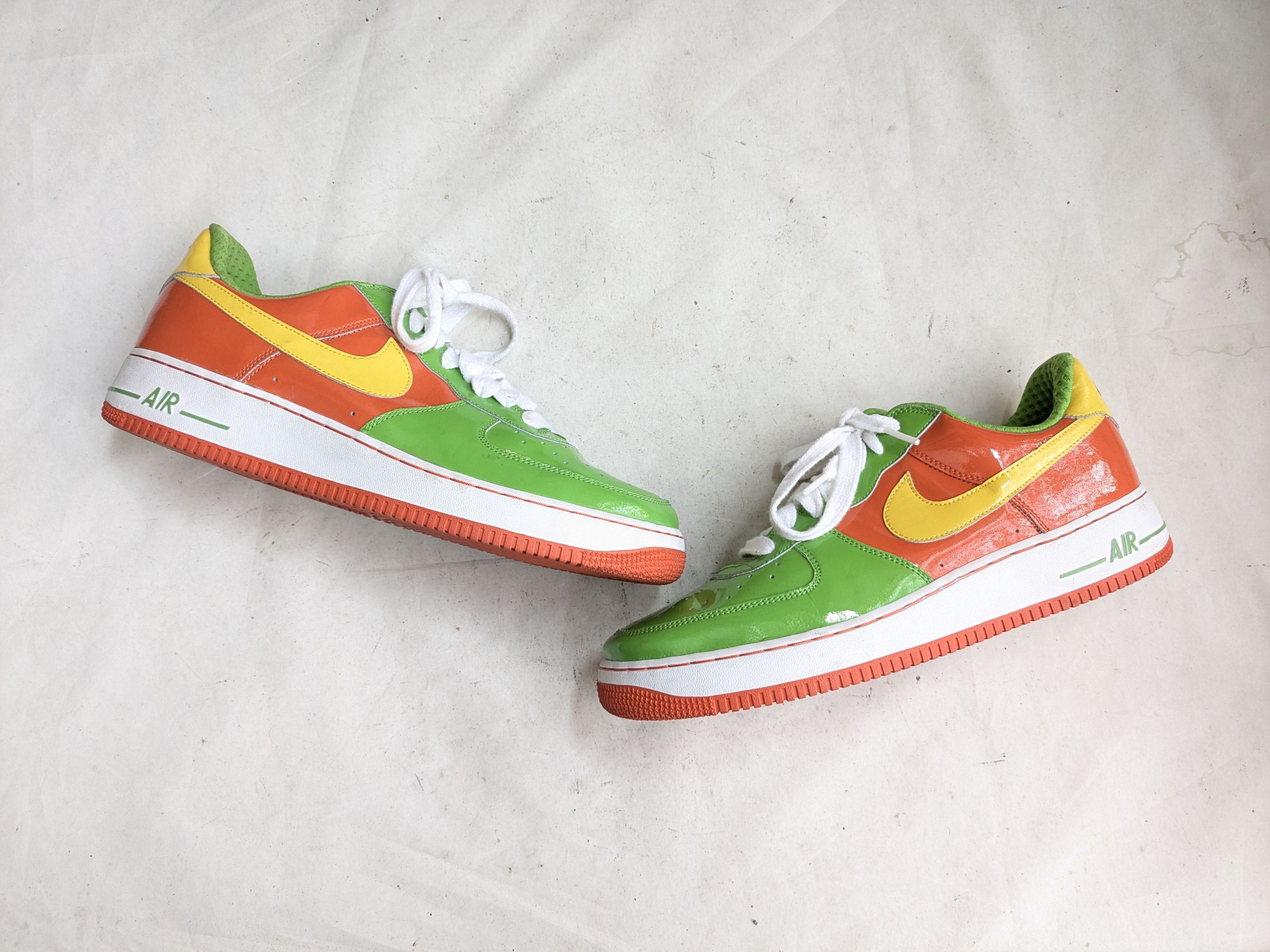 Nike Nike Air Force 1 Premium Citrus 2006 312945-372 Size US 13 / EU 46 - 1 Thumbnail