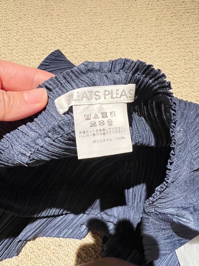 Issey Miyake issey miyake size:4 Grayish-blue trousers 2506-Nextarrow Size 42" / US 20 - 2 Thumbnail