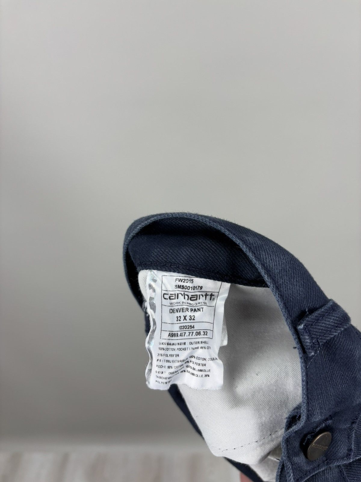 Carhartt Mens jeans Carhartt Size 32x32 Color Blue Size US 32 / EU 48 - 8 Thumbnail