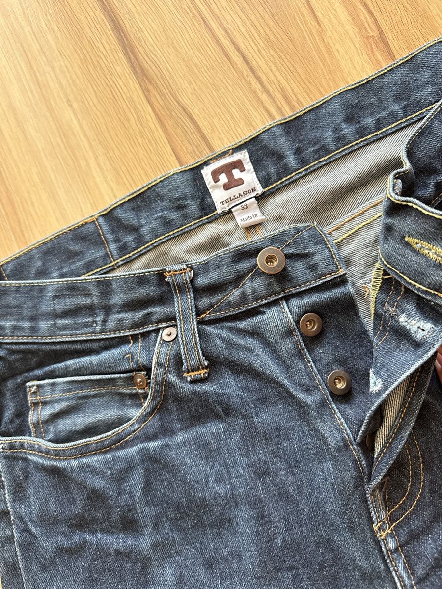 Tellason Tellason Denim Jeans pants made in USA workwear washed Size US 32 / EU 48 - 6 Thumbnail