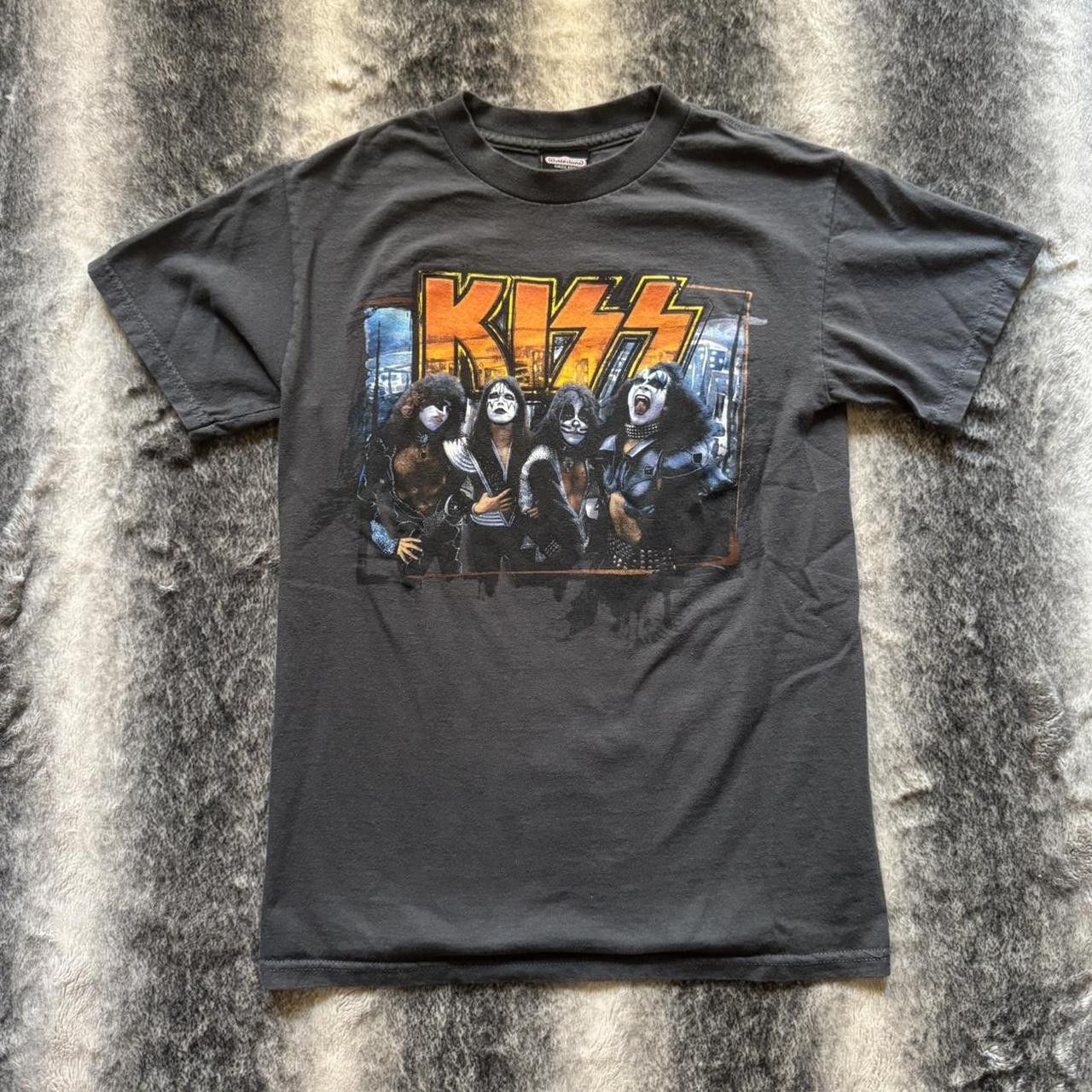 Vintage Vintage Y2K KISS Band Graphic T-shirt Size US S / EU 44-46 / 1 - 1 Thumbnail