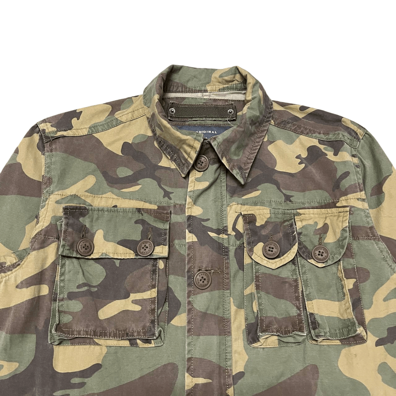 Abercrombie & Fitch Vintage American & Fitch New York Camo Jacket Size US L / EU 52-54 / 3 - 2 Thumbnail