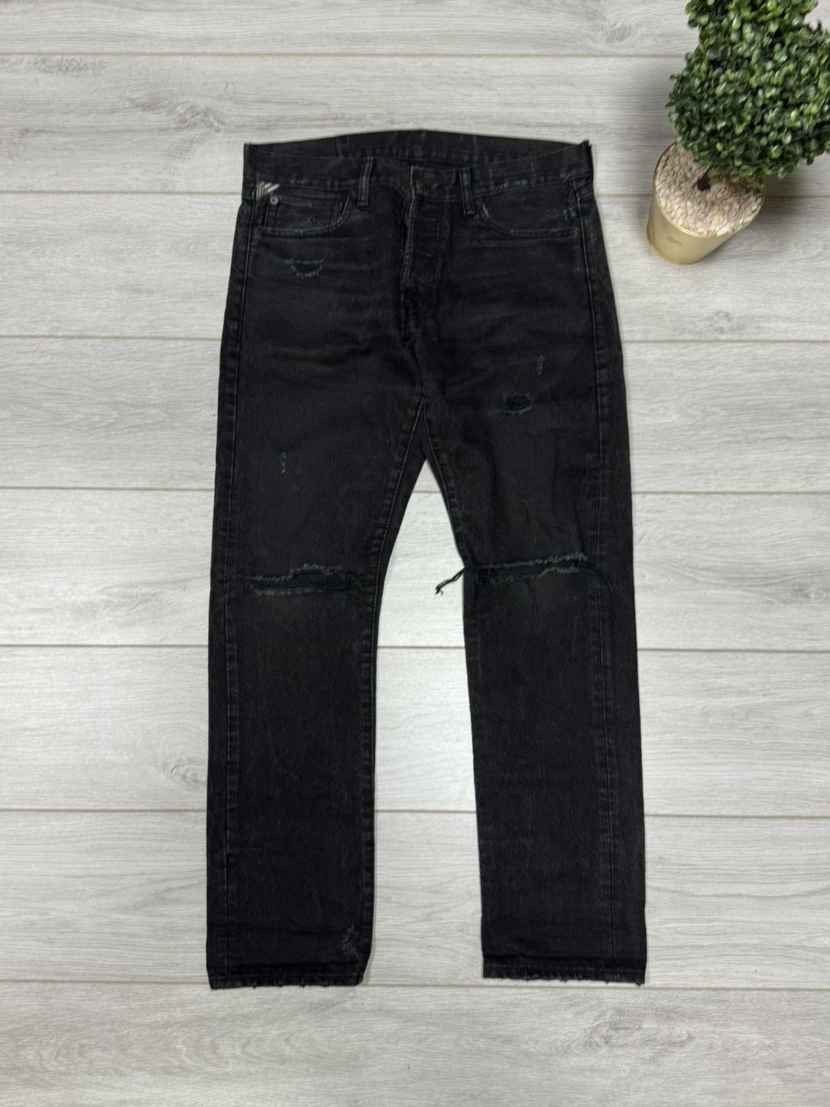 Polo Ralph Lauren Ralph Lauren RARE Denim & Supply USA 🇺🇸 flag vintage jeans Size US 34 / EU 50 - 5 Thumbnail