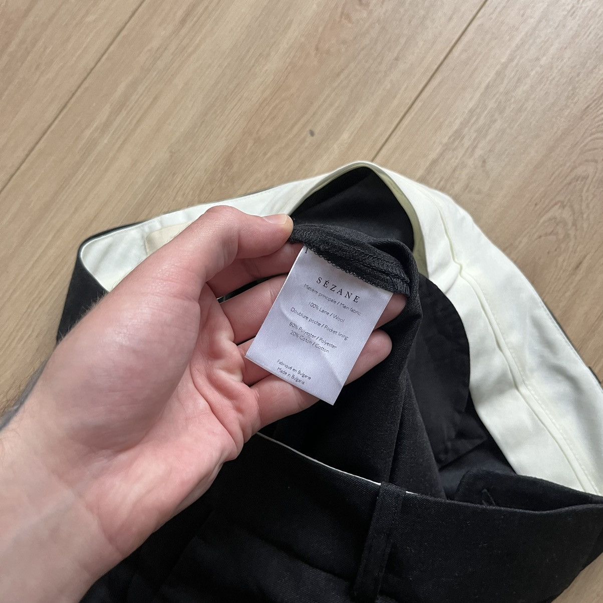 Sezane Sezane Women’s Classic Pants Size 42 Size 28" / US 6 / IT 42 - 4 Thumbnail