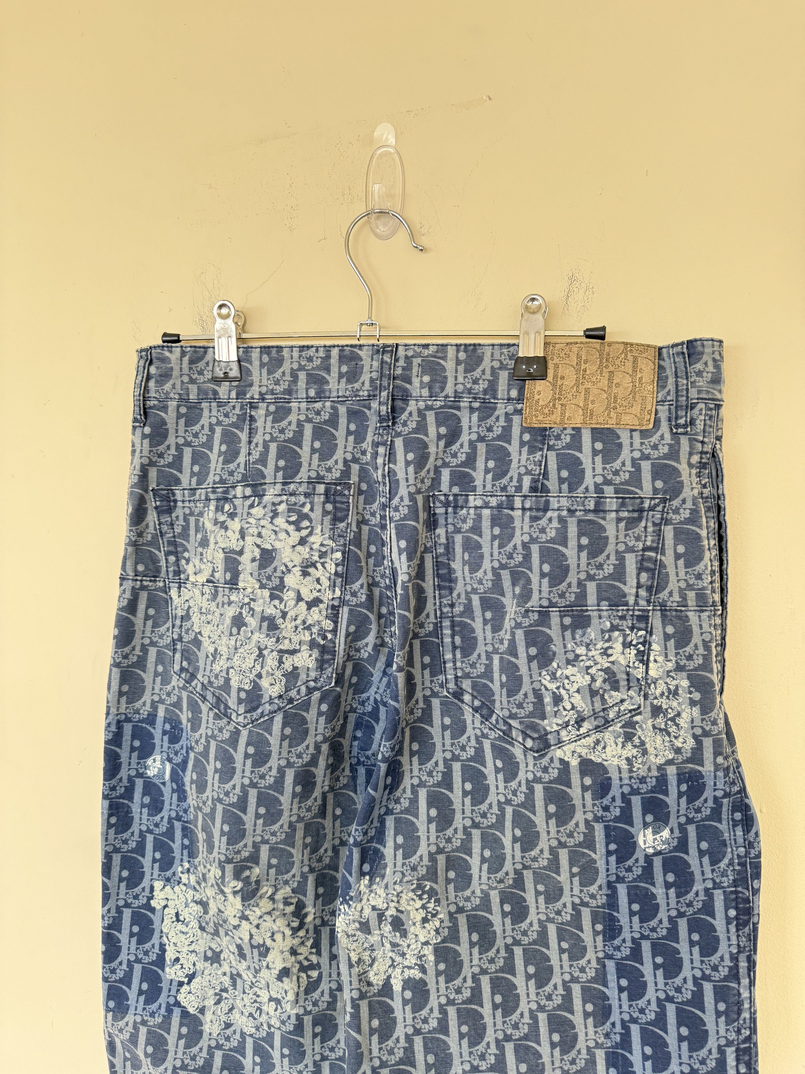 DENIM TEARS × Dior Dior Denim Tears Jeans Size 34" / US 12 / IT 48 - 9 Thumbnail