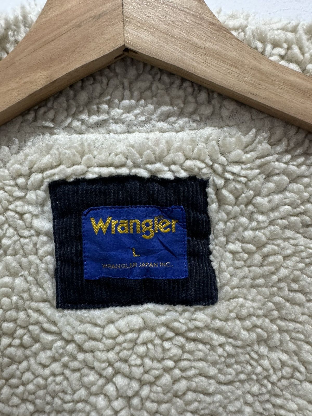 Vintage × Wrangler VINTAGE WRANGLER CORDUROY LINED SHERPA JACKET Size US S / EU 44-46 / 1 - 9 Thumbnail